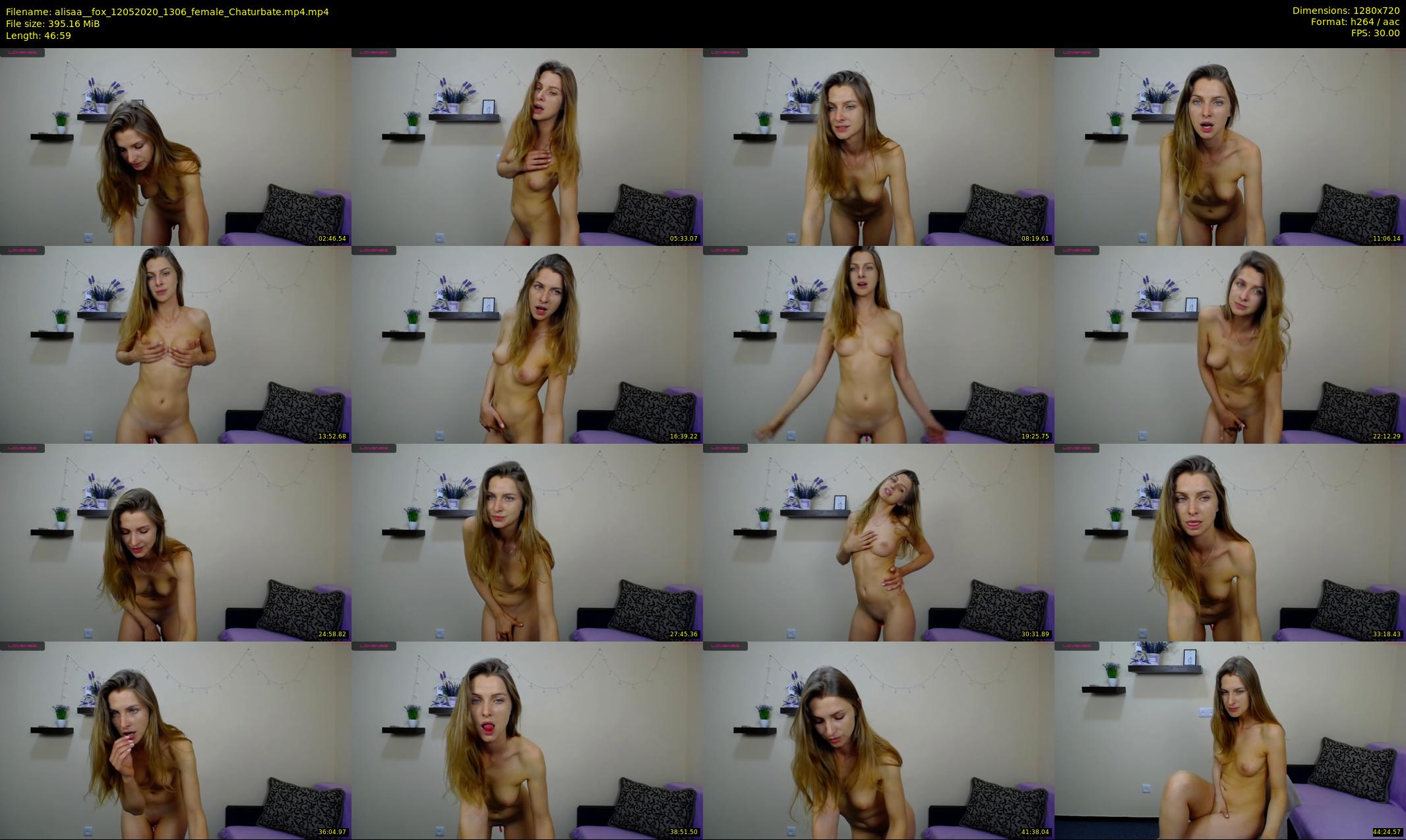 alisaa__fox — 47 minute Chaturbate female cam show recording, 720p, May 12, 2020