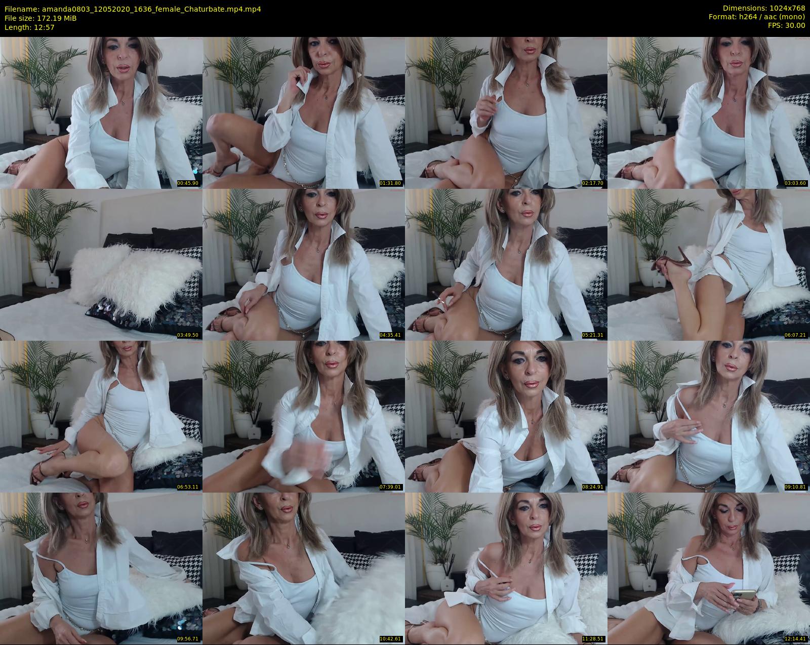 amanda0803 — 13 minute Chaturbate female cam show recording, 720p, May 12, 2020