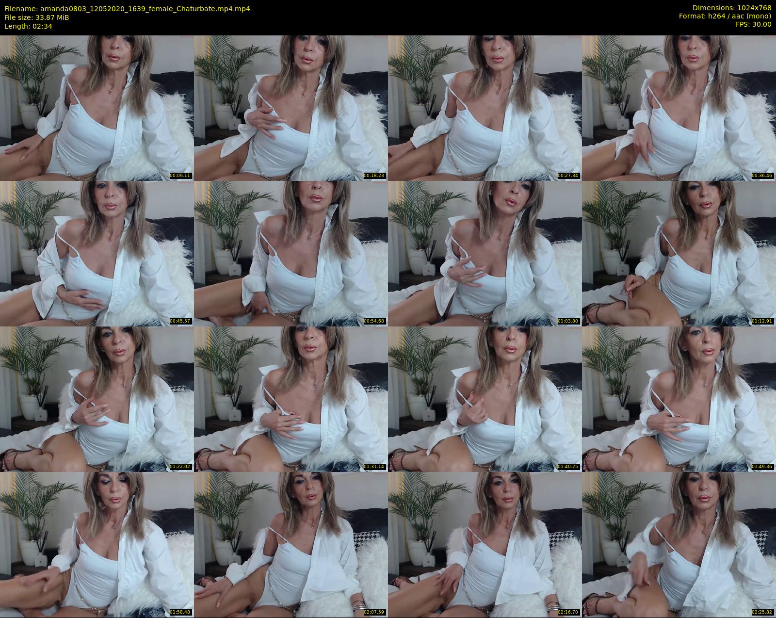 amanda0803 — 3 minute Chaturbate female cam show recording, 720p, May 12, 2020