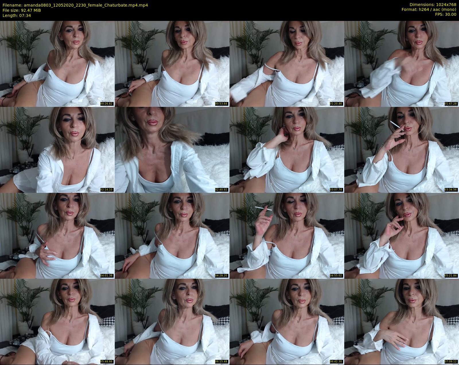 amanda0803 — 8 minute Chaturbate female cam show recording, 720p, May 12, 2020