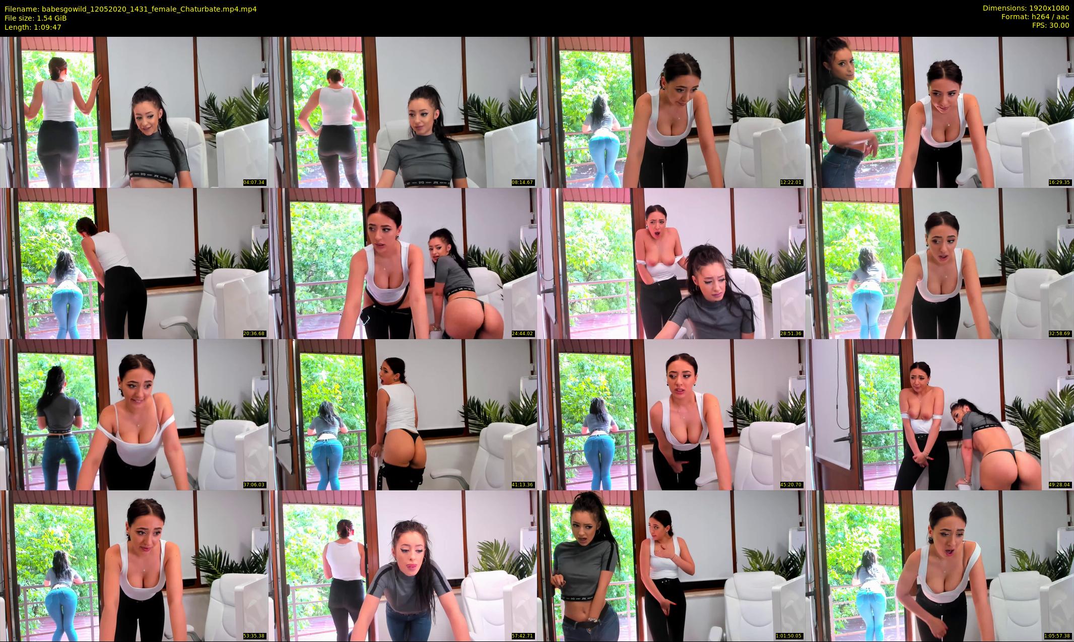 babesgowild — 70 minute Chaturbate couple cam show recording, 1080p, May 12, 2020