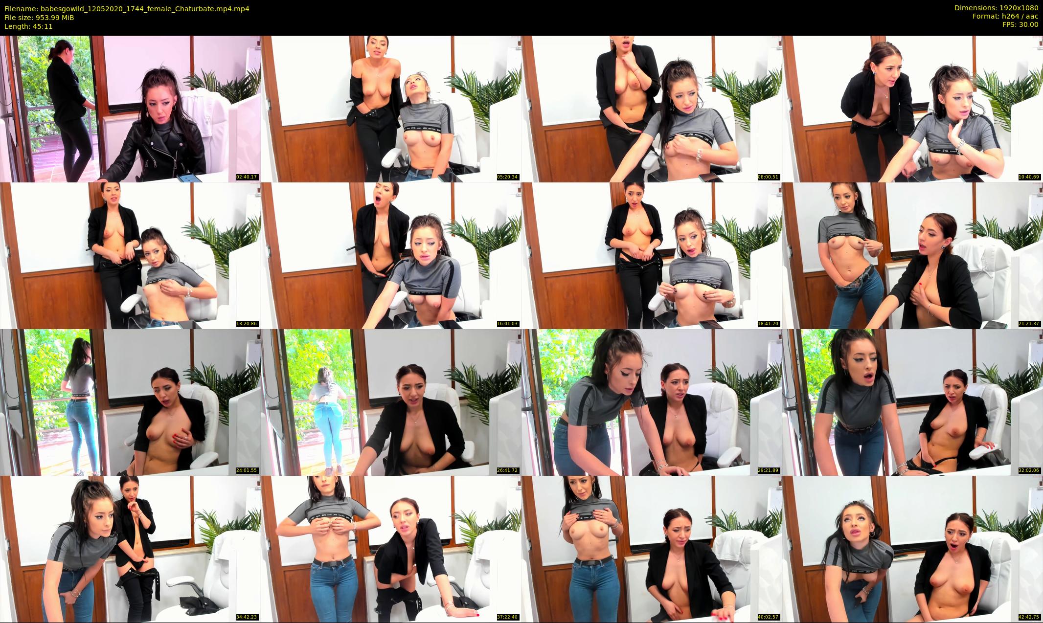 babesgowild — 46 minute Chaturbate couple cam show recording, 1080p, May 12, 2020