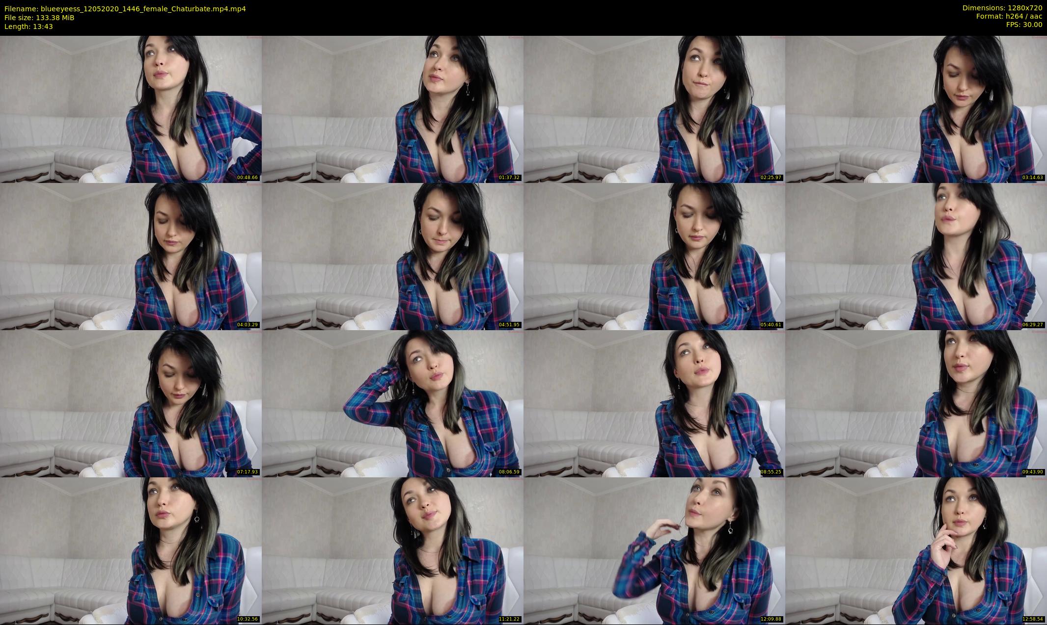 blueeyeess — 14 minute Chaturbate female cam show recording, 720p, May 12, 2020