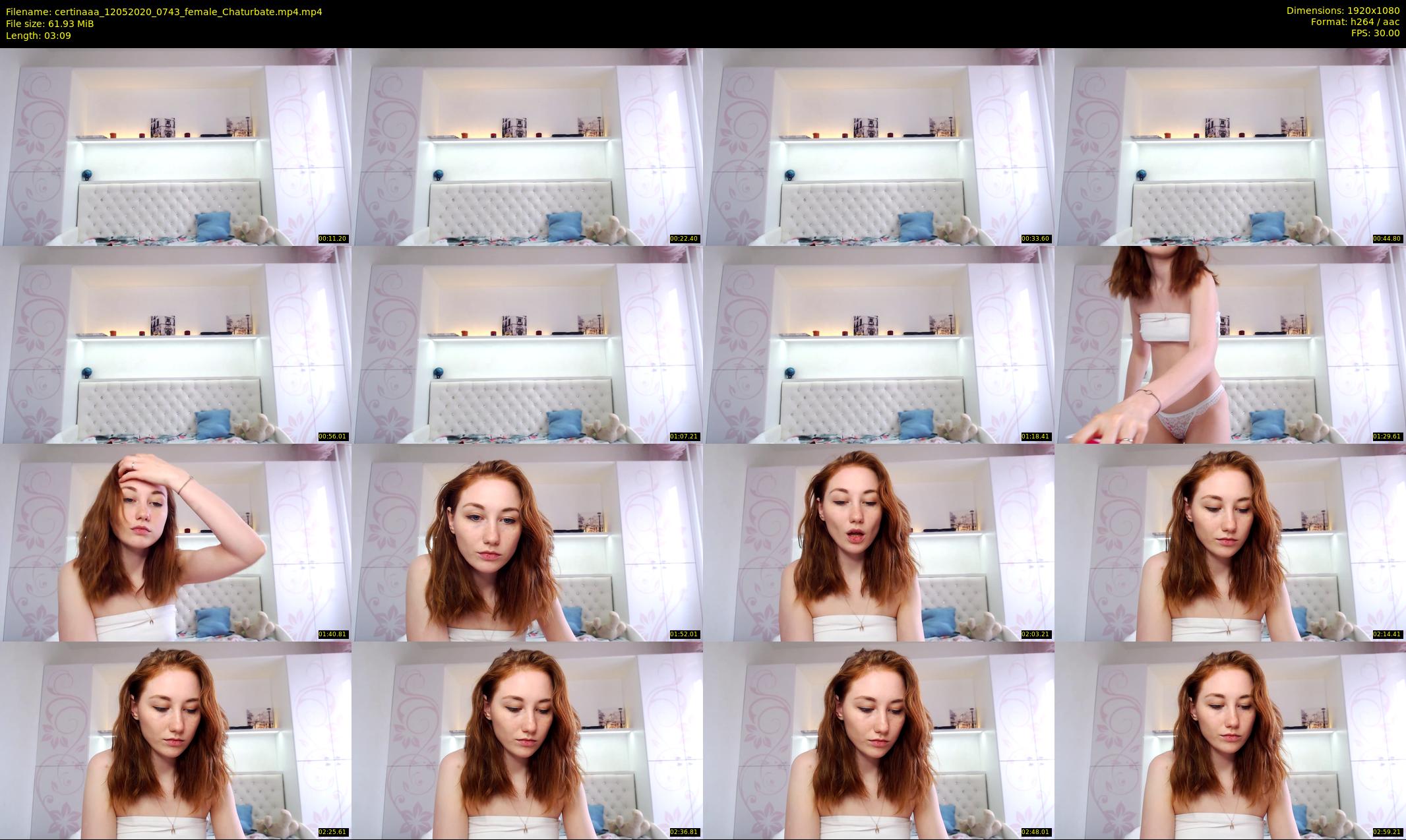 certinaaa — 4 minute Chaturbate female cam show recording, 1080p, May 12, 2020
