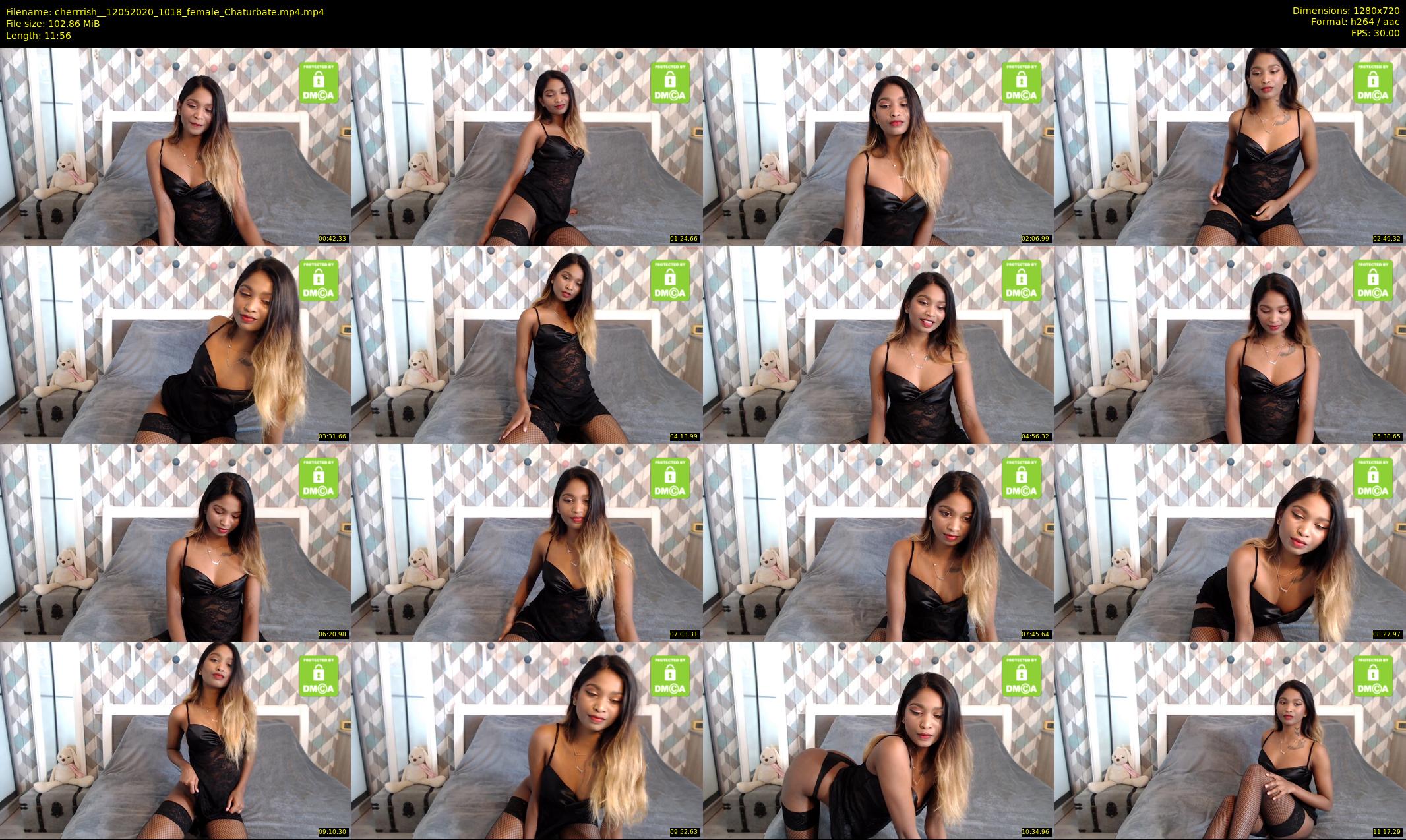 cherrrish_ — 12 minute Chaturbate female cam show recording, 720p, May 12, 2020
