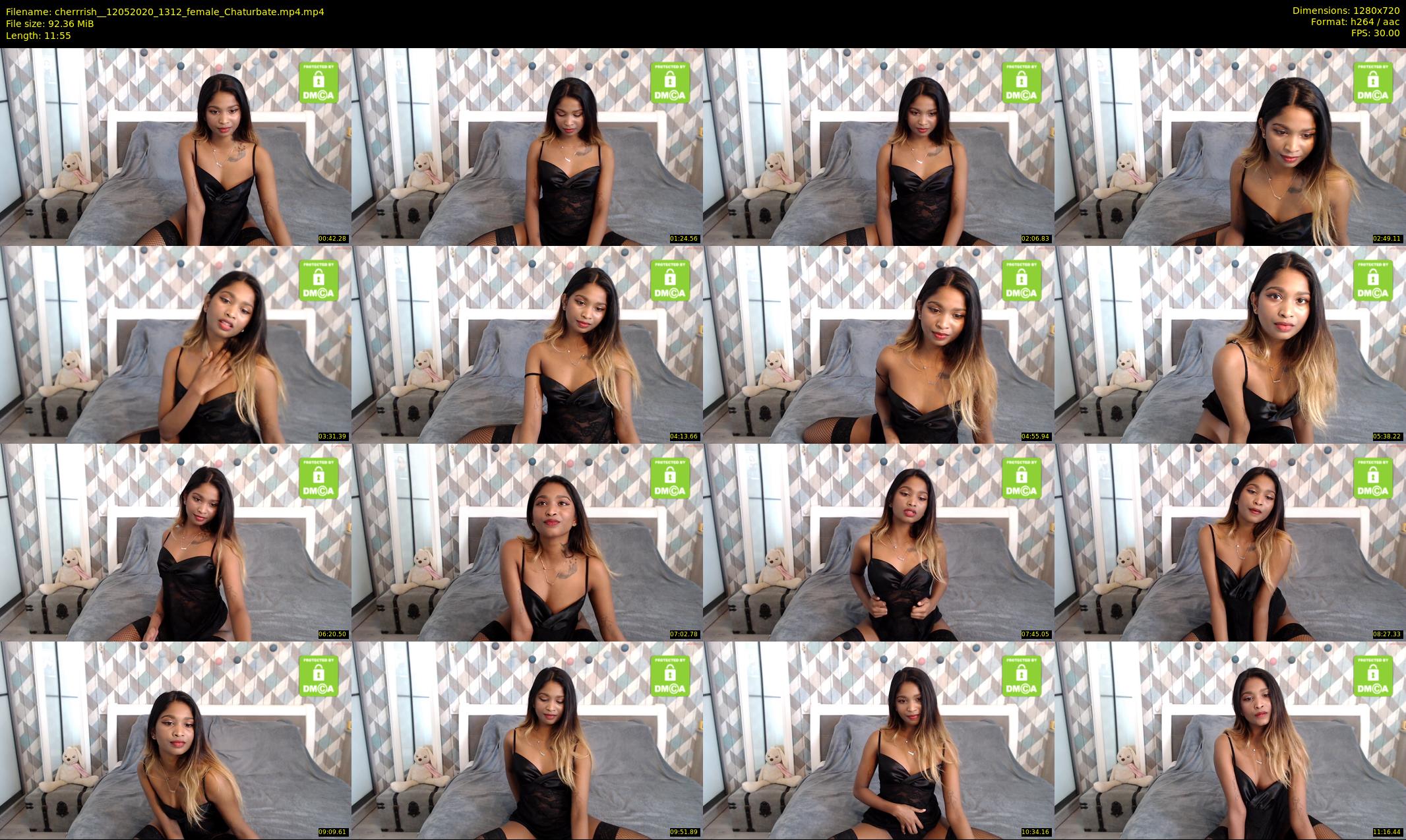 cherrrish_ — 12 minute Chaturbate female cam show recording, 720p, May 12, 2020