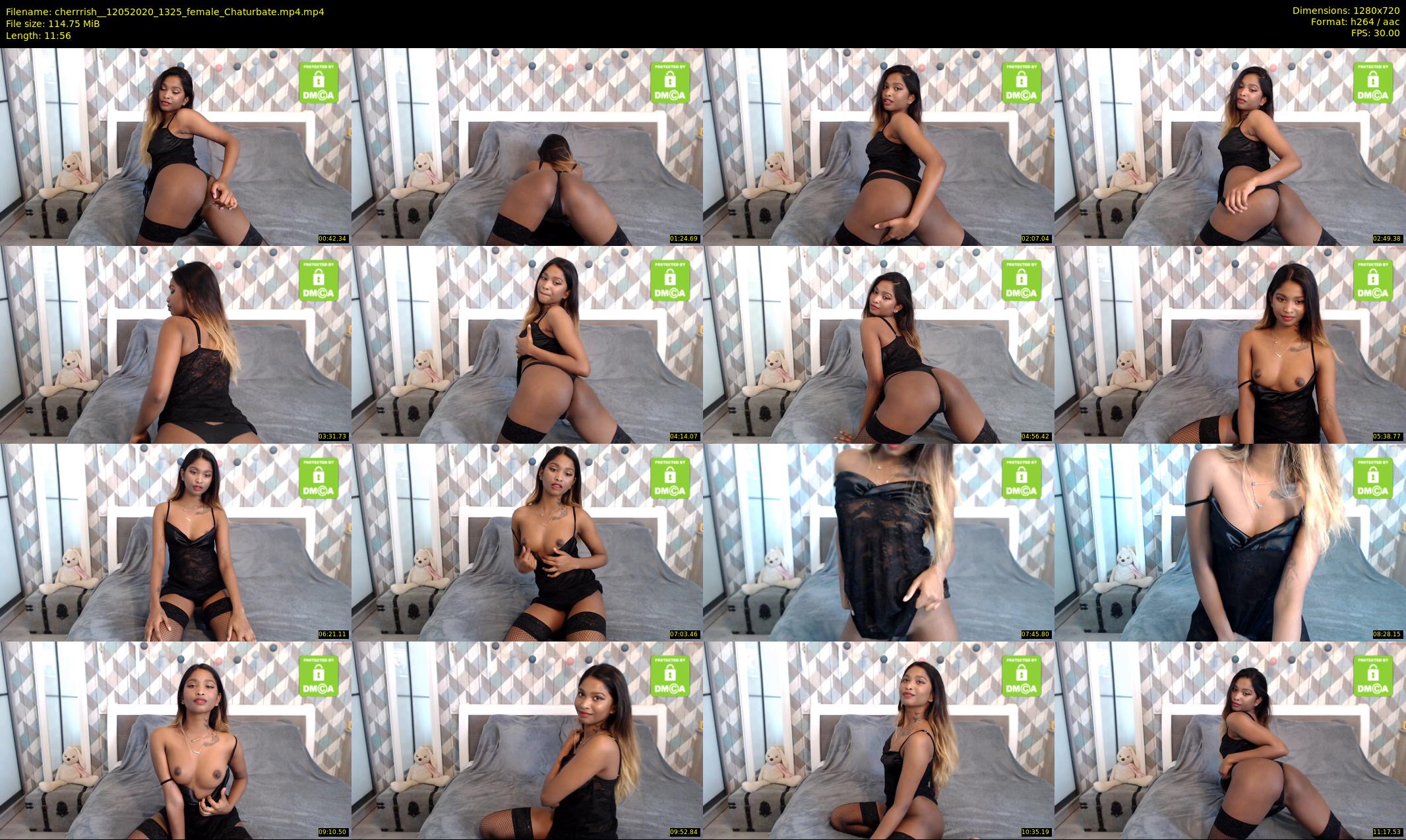 cherrrish_ — 12 minute Chaturbate female cam show recording, 720p, May 12, 2020
