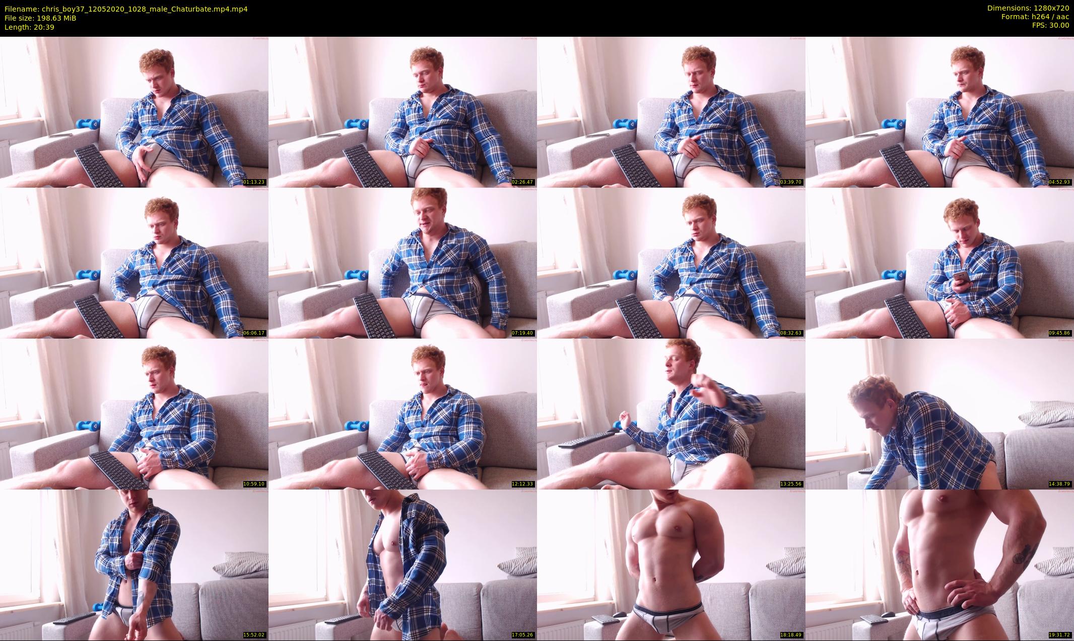 chris_boy37 — 21 minute Chaturbate male cam show recording, 720p, May 12, 2020
