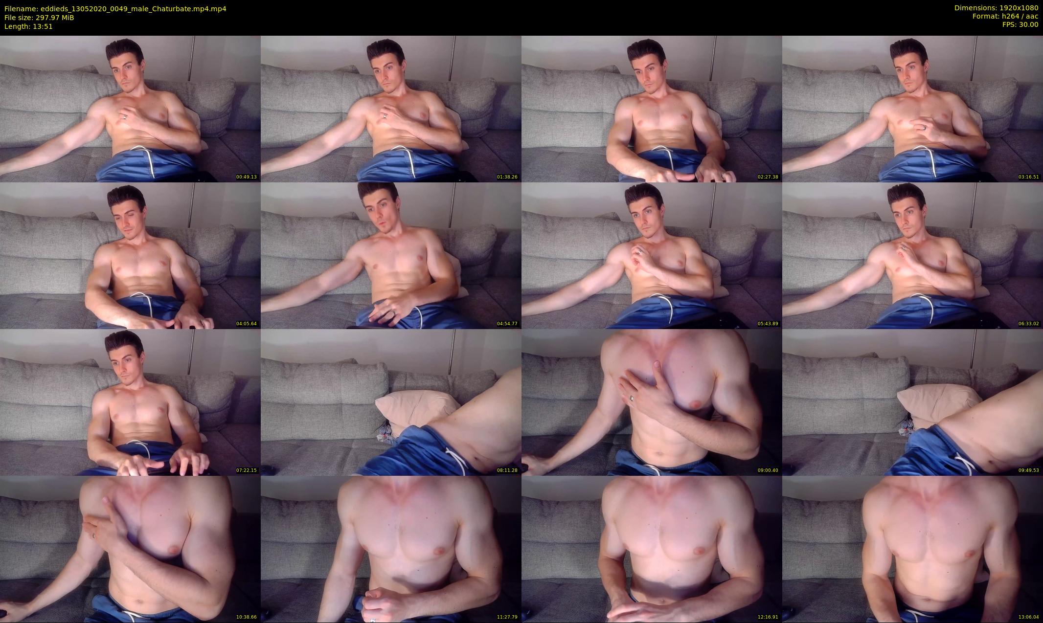 eddieds — 14 minute Chaturbate male cam show recording, 1080p, May 13, 2020