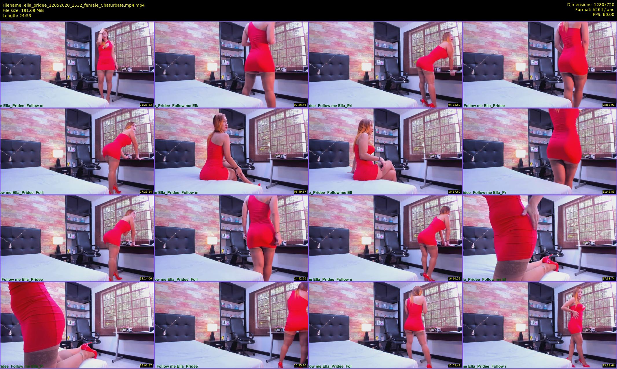 ella_pridee — 25 minute Chaturbate female cam show recording, 720p, May 12, 2020