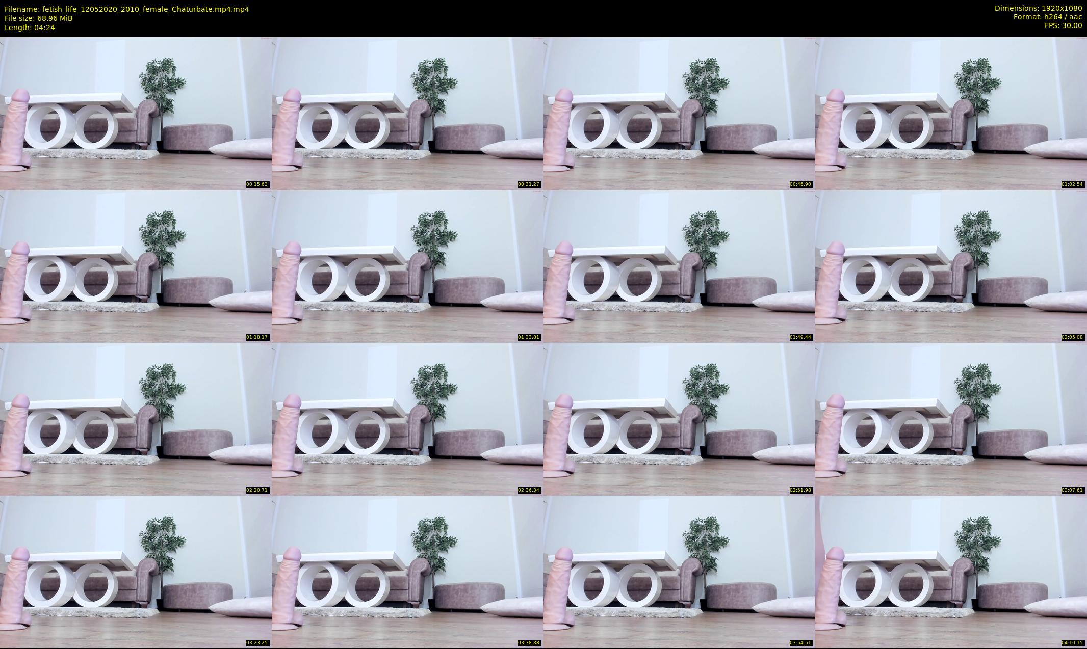 fetish_life — 5 minute Chaturbate female cam show recording, 1080p, May 12, 2020