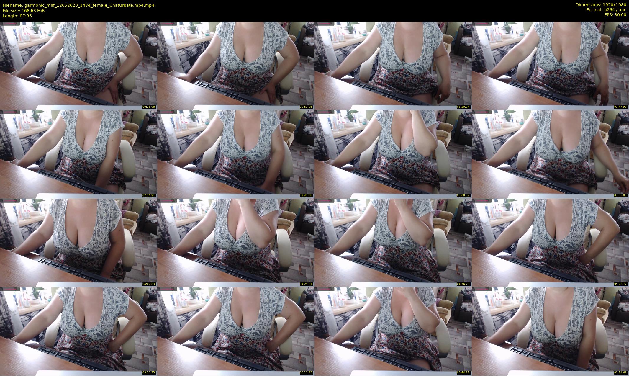 garmonic_milf — 8 minute Chaturbate female cam show recording, 1080p, May 12, 2020