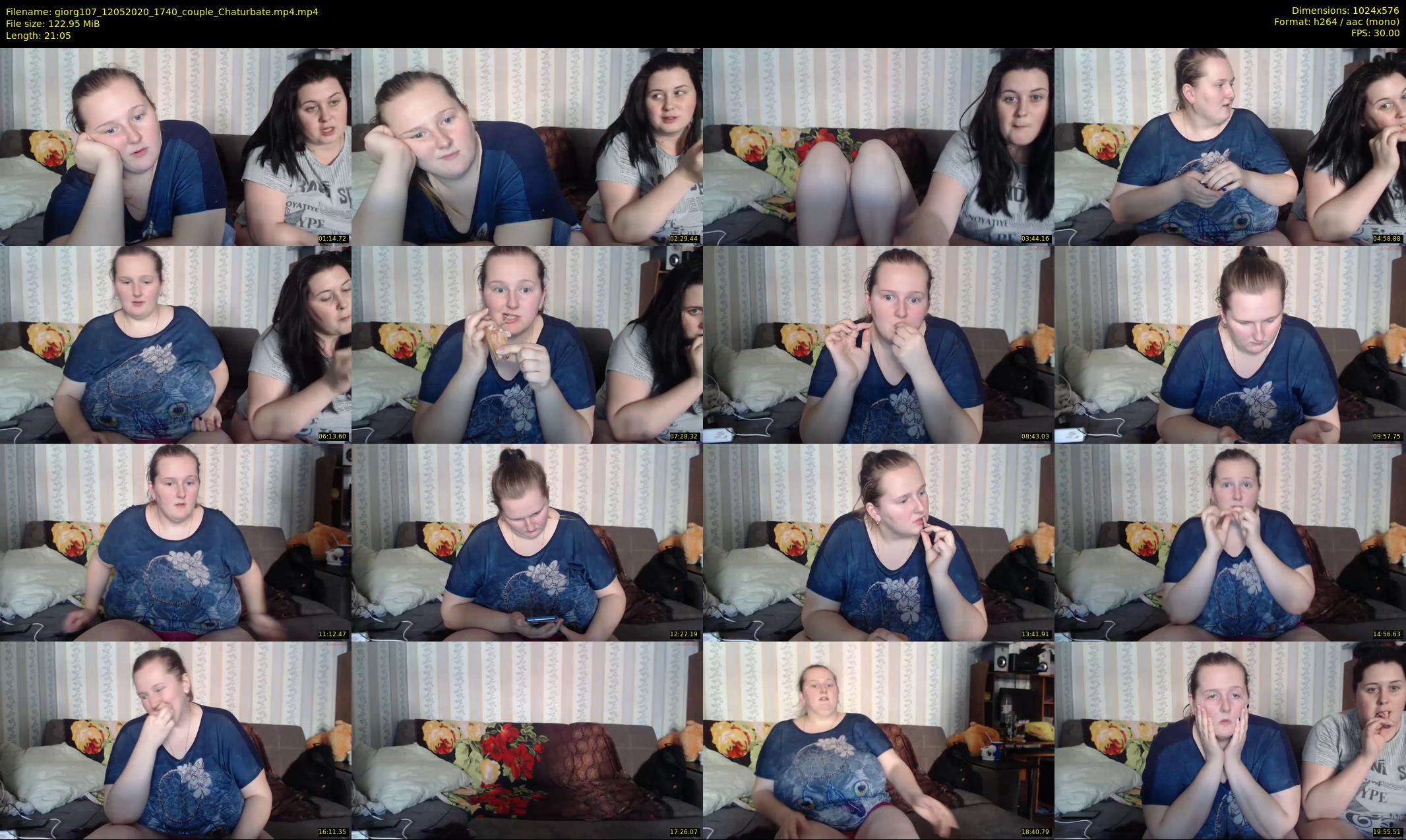 giorg107 — 22 minute Chaturbate couple cam show recording, 480p, May 12, 2020