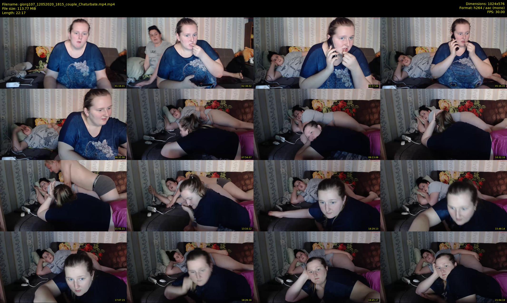 giorg107 — 23 minute Chaturbate couple cam show recording, 480p, May 12, 2020