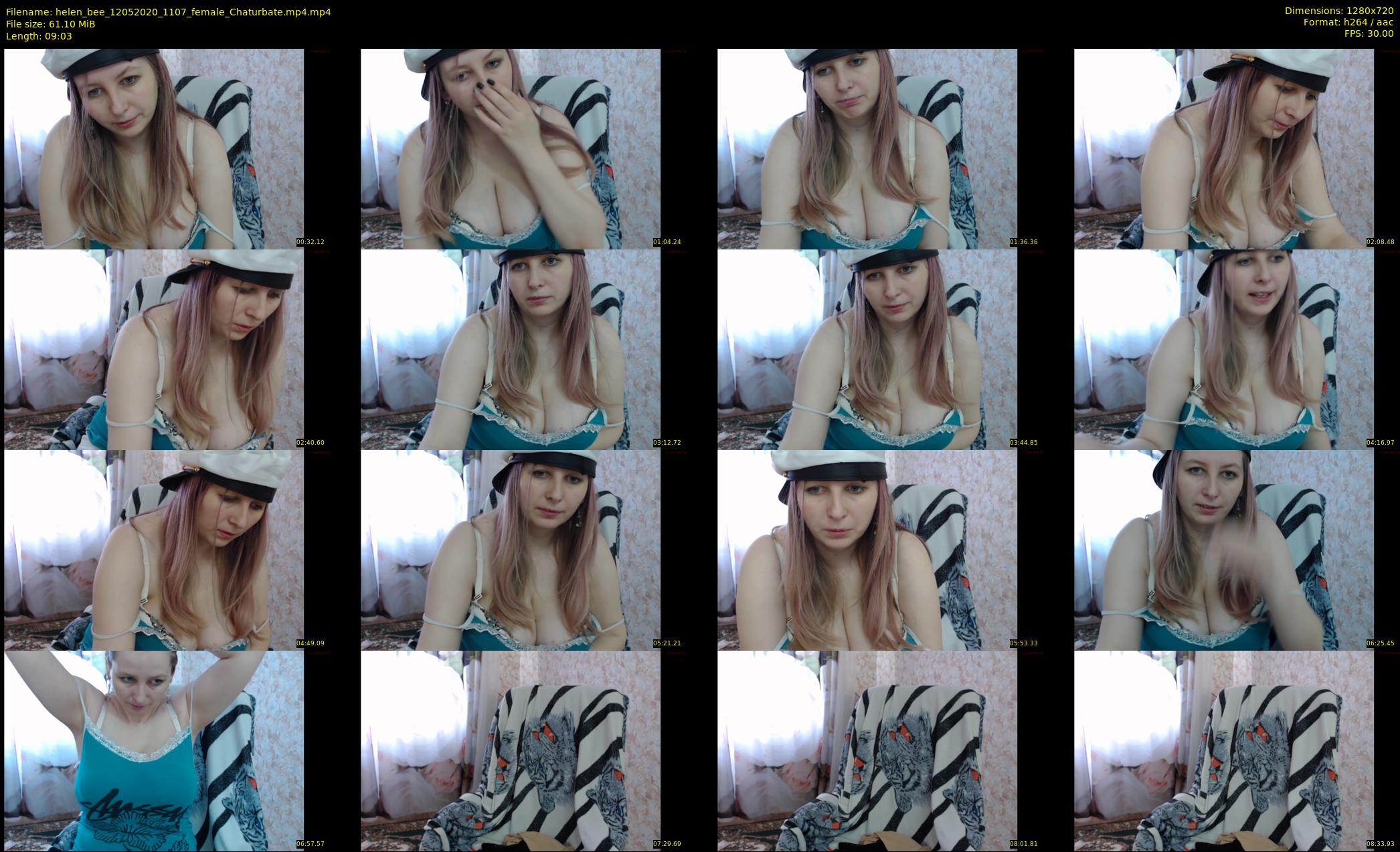 helen_bee — 10 minute Chaturbate female cam show recording, 720p, May 12, 2020
