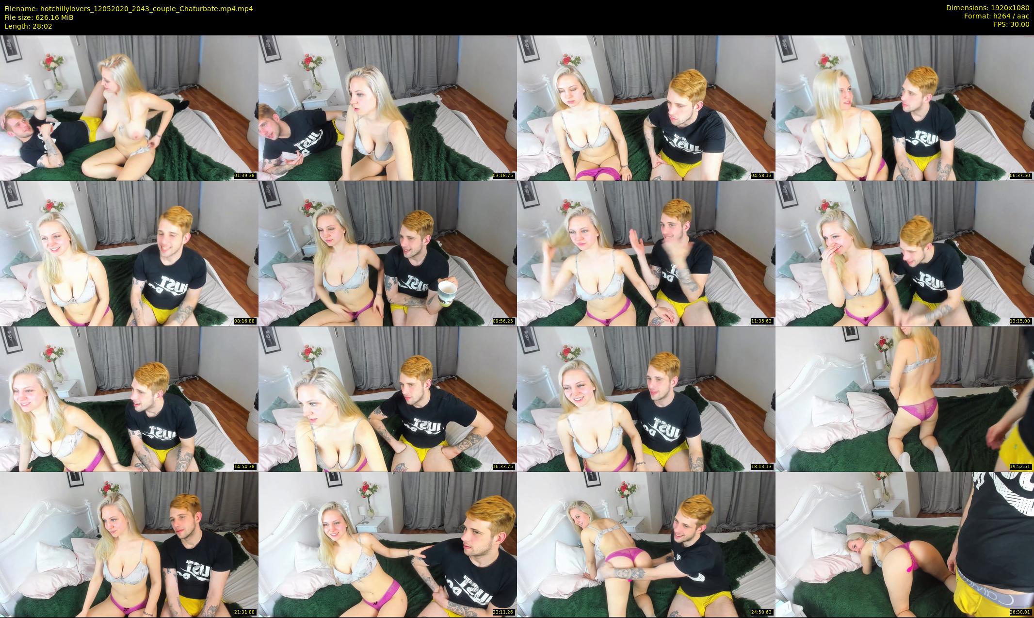 hotchillylovers — 29 minute Chaturbate couple cam show recording, 1080p, May 12, 2020
