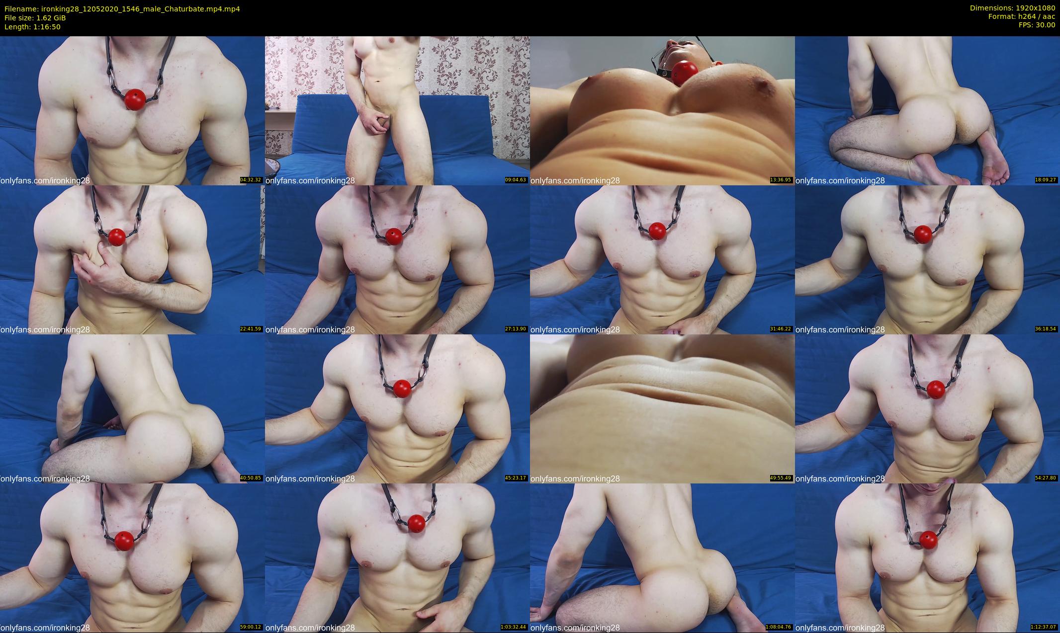 ironking28 — 77 minute Chaturbate male cam show recording, 1080p, May 12, 2020