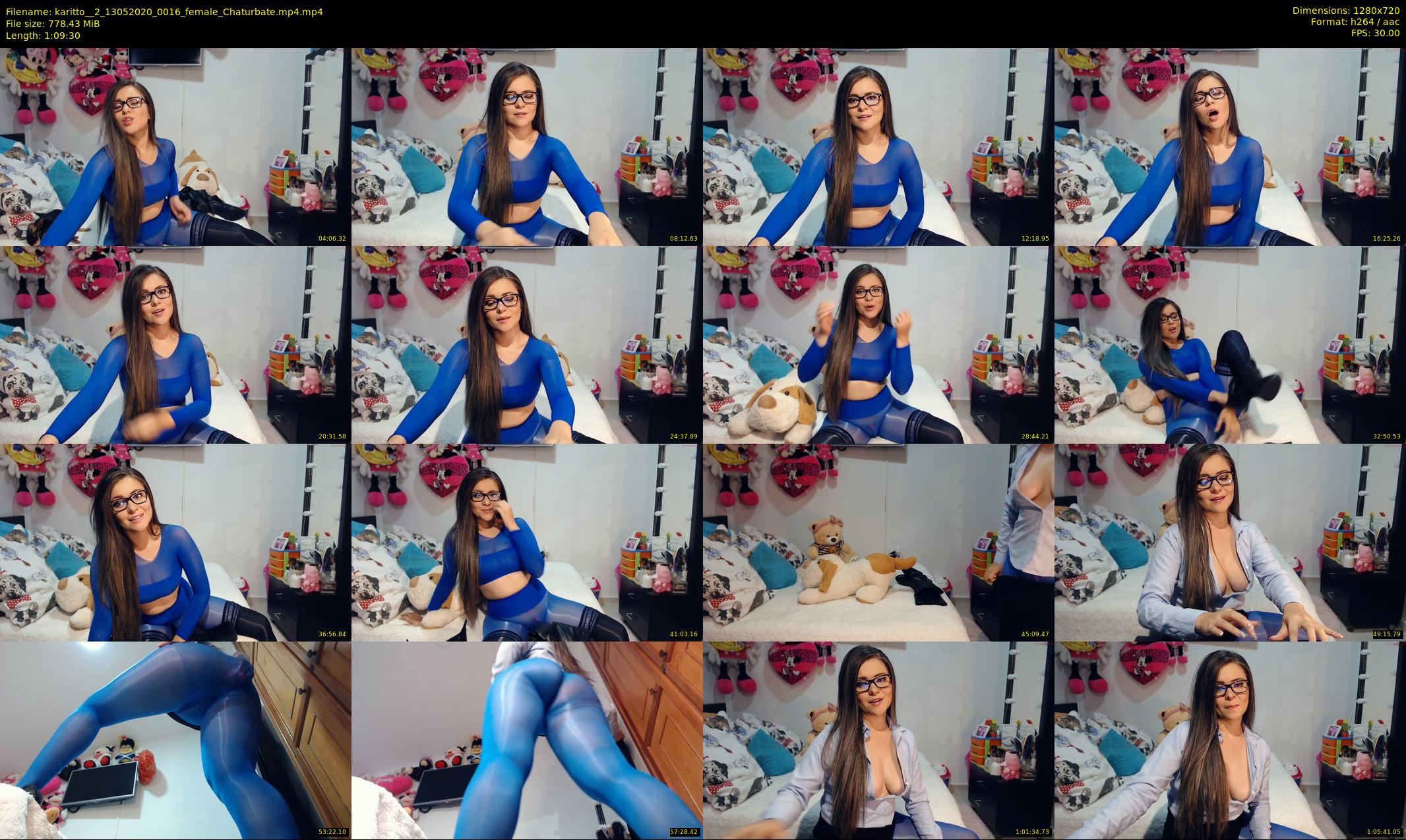 karitto__2 — 70 minute Chaturbate female cam show recording, 720p, May 13, 2020