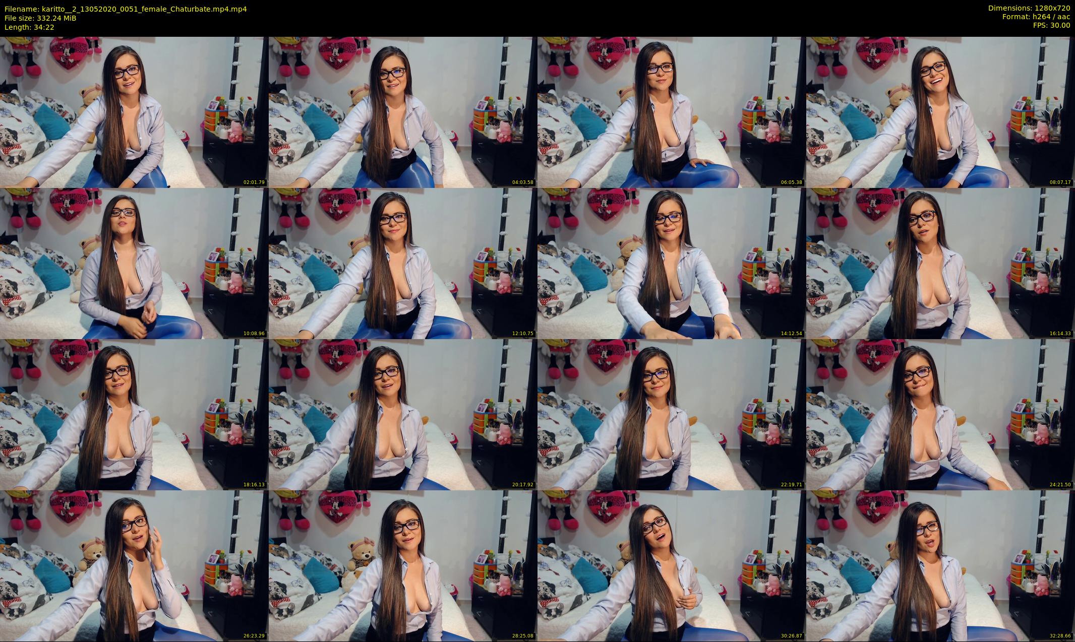 karitto__2 — 35 minute Chaturbate female cam show recording, 720p, May 13, 2020
