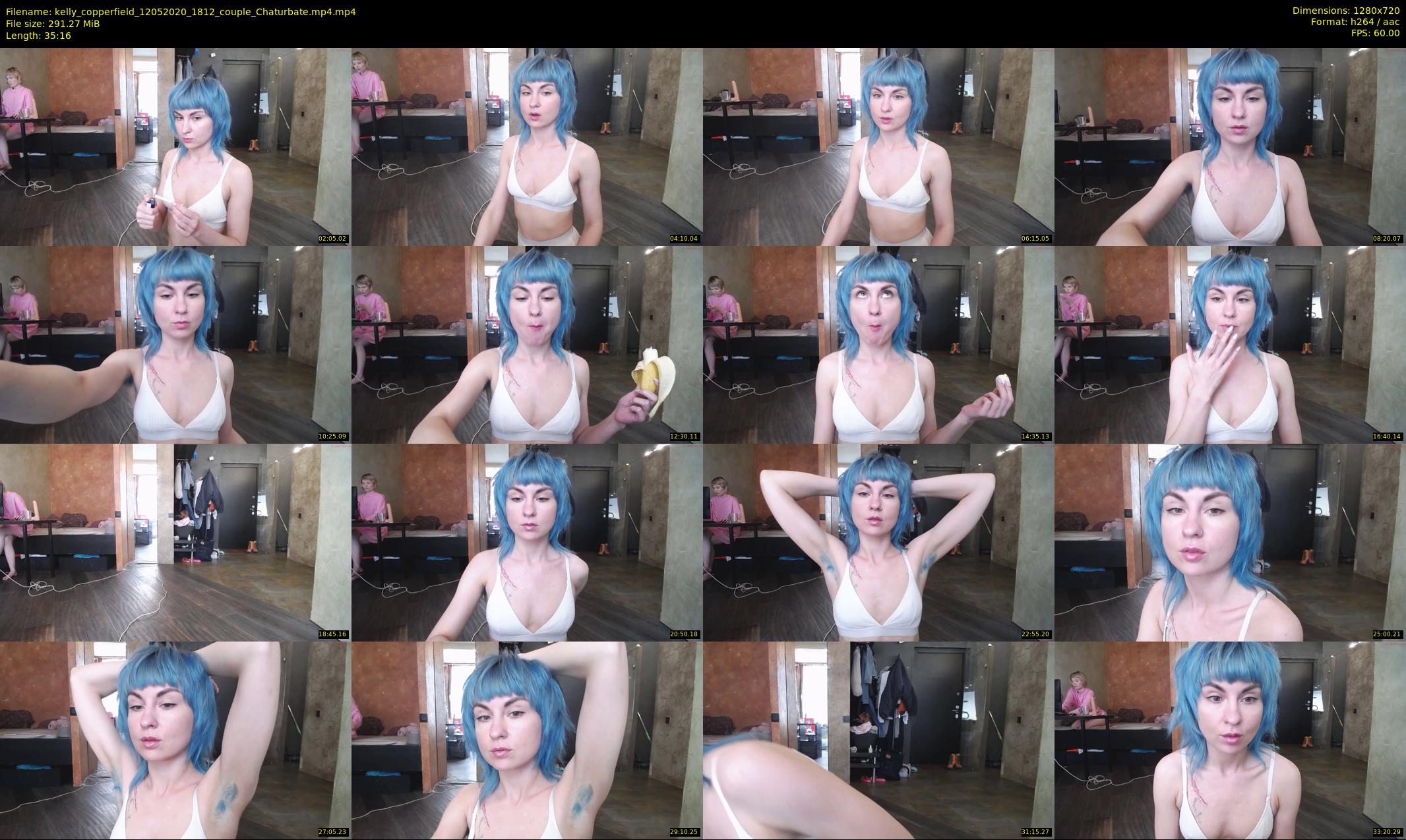 kelly_copperfield — 36 minute Chaturbate female cam show recording, 720p, May 12, 2020