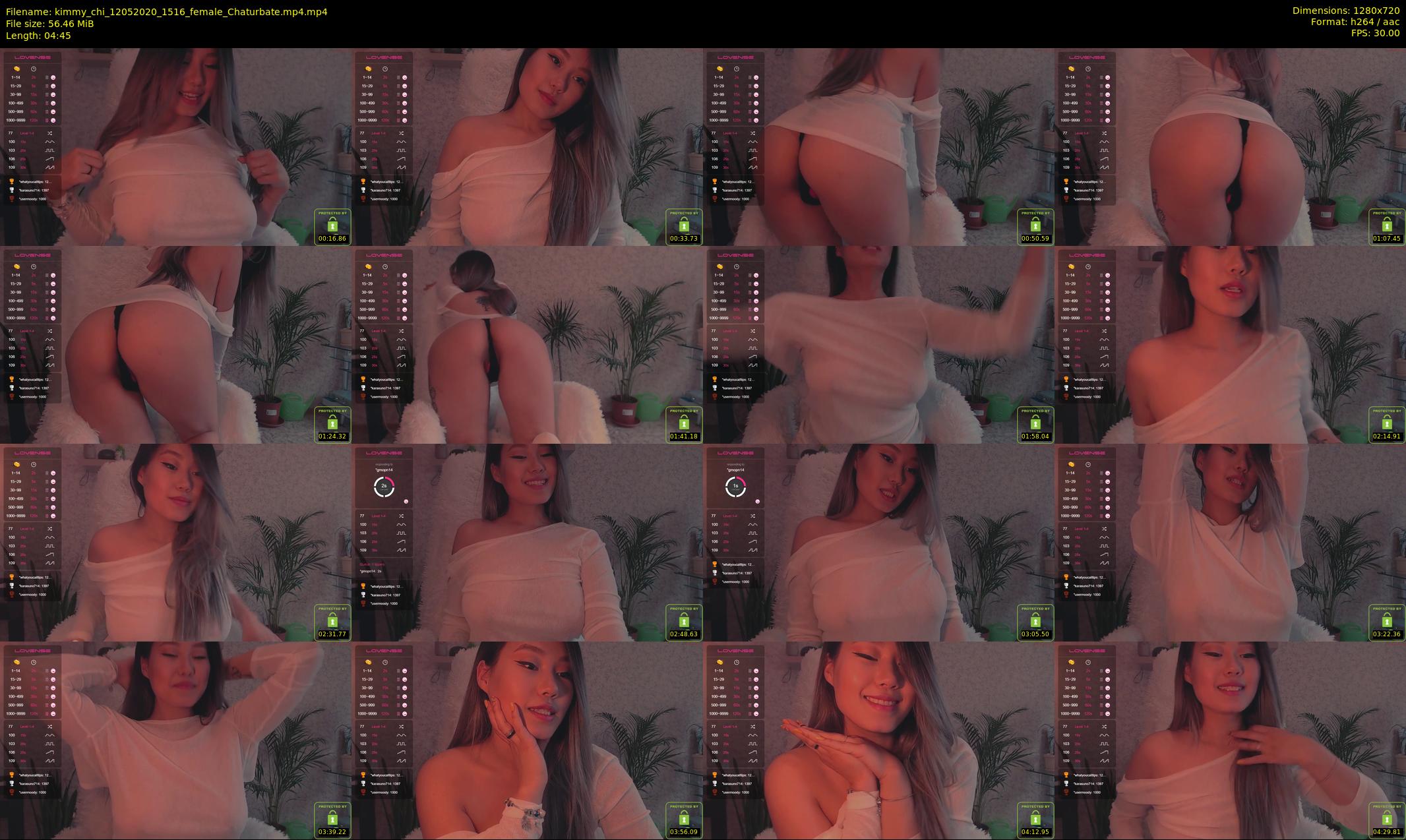 kimmy_chi — 5 minute Chaturbate female cam show recording, 720p, May 12, 2020
