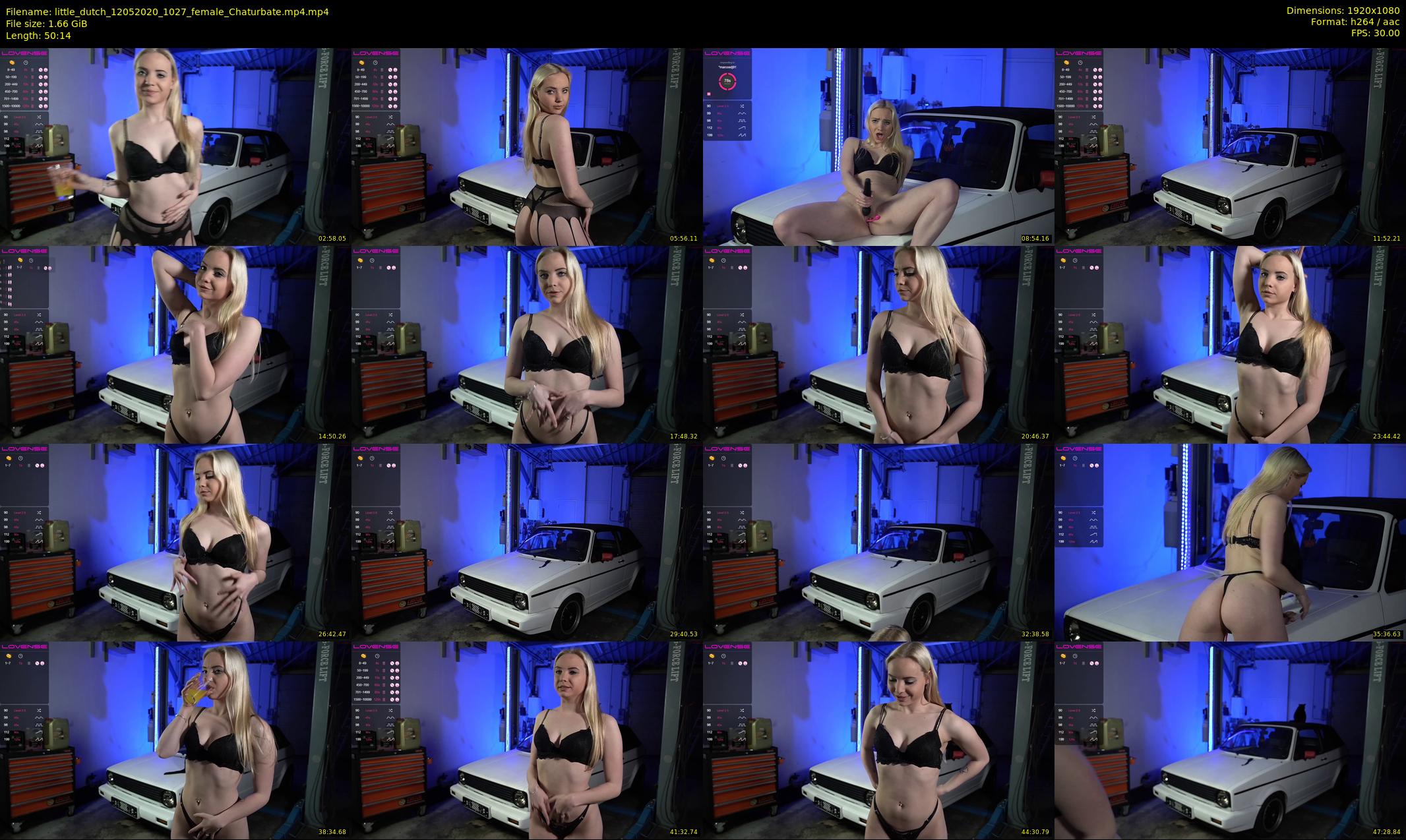 little_dutch — 51 minute Chaturbate female cam show recording, 1080p, May 12, 2020
