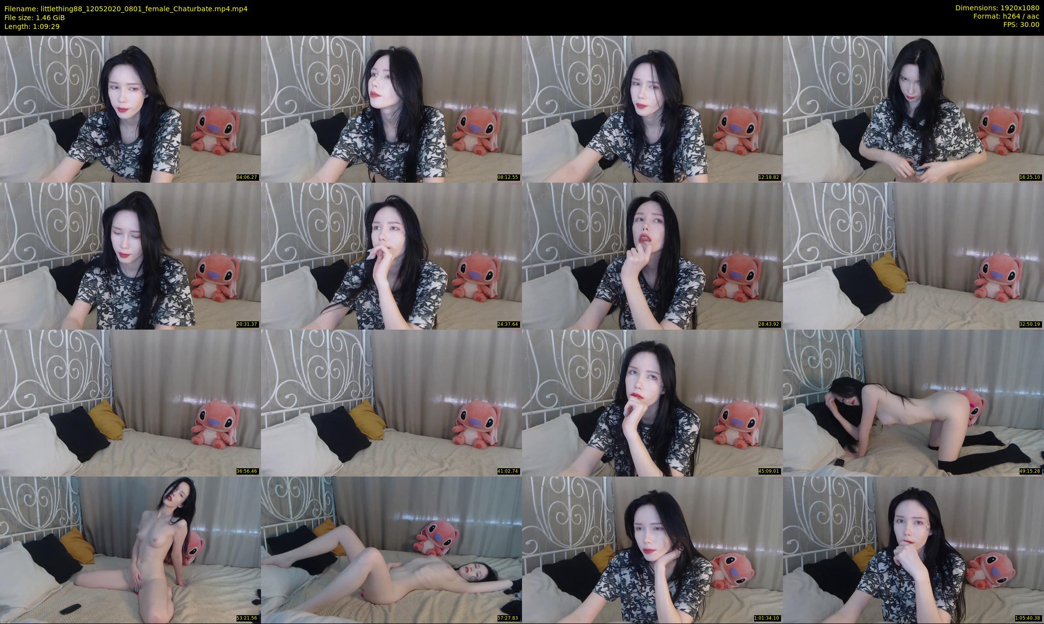 littlething88 — 70 minute Chaturbate female cam show recording, 1080p, May 12, 2020