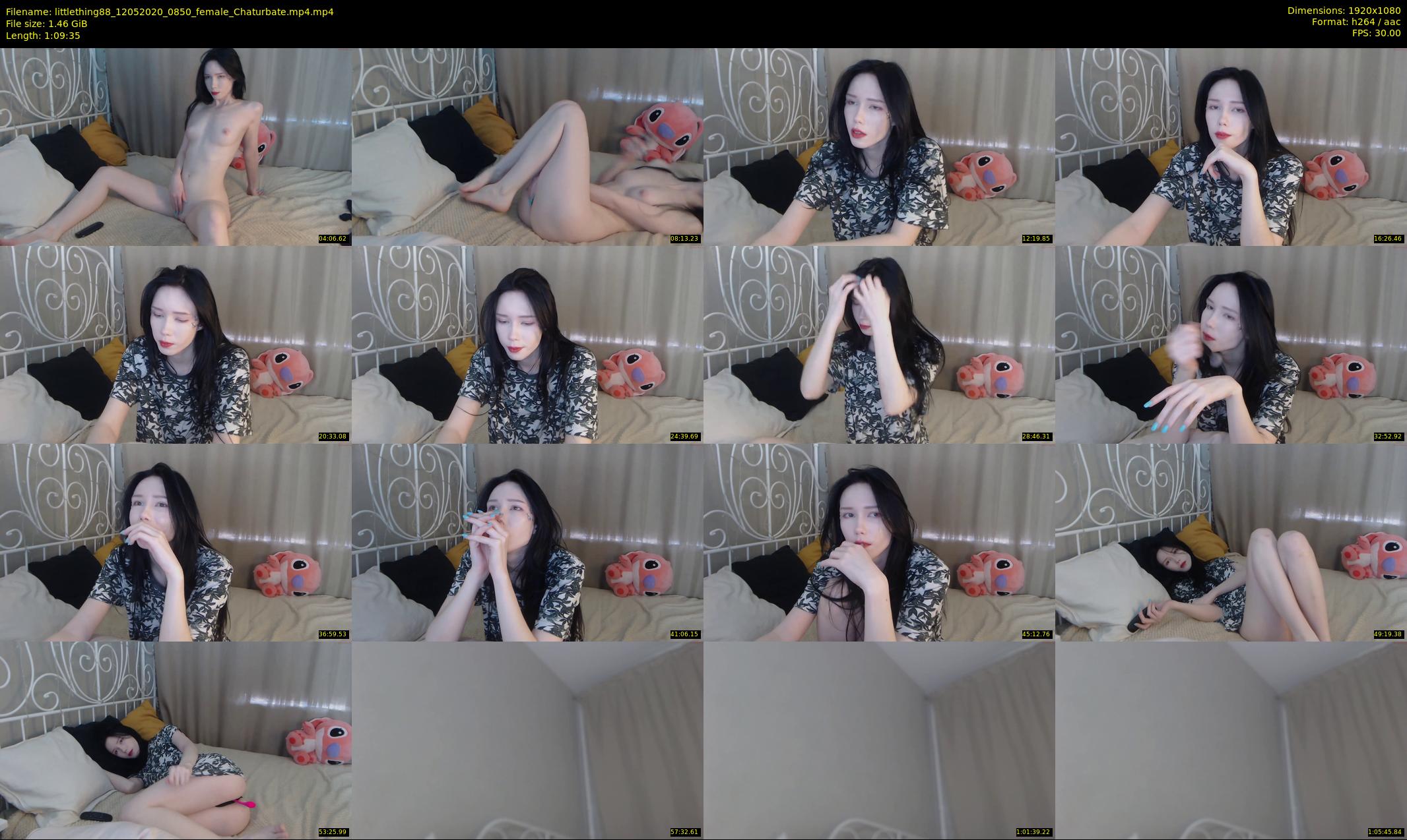 littlething88 — 70 minute Chaturbate female cam show recording, 1080p, May 12, 2020
