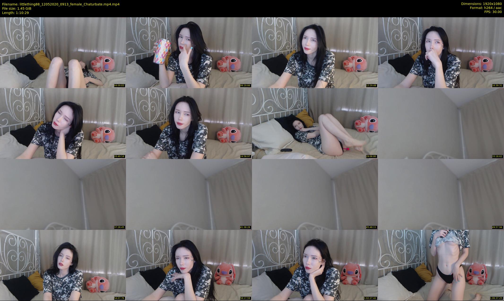littlething88 — 71 minute Chaturbate female cam show recording, 1080p, May 12, 2020