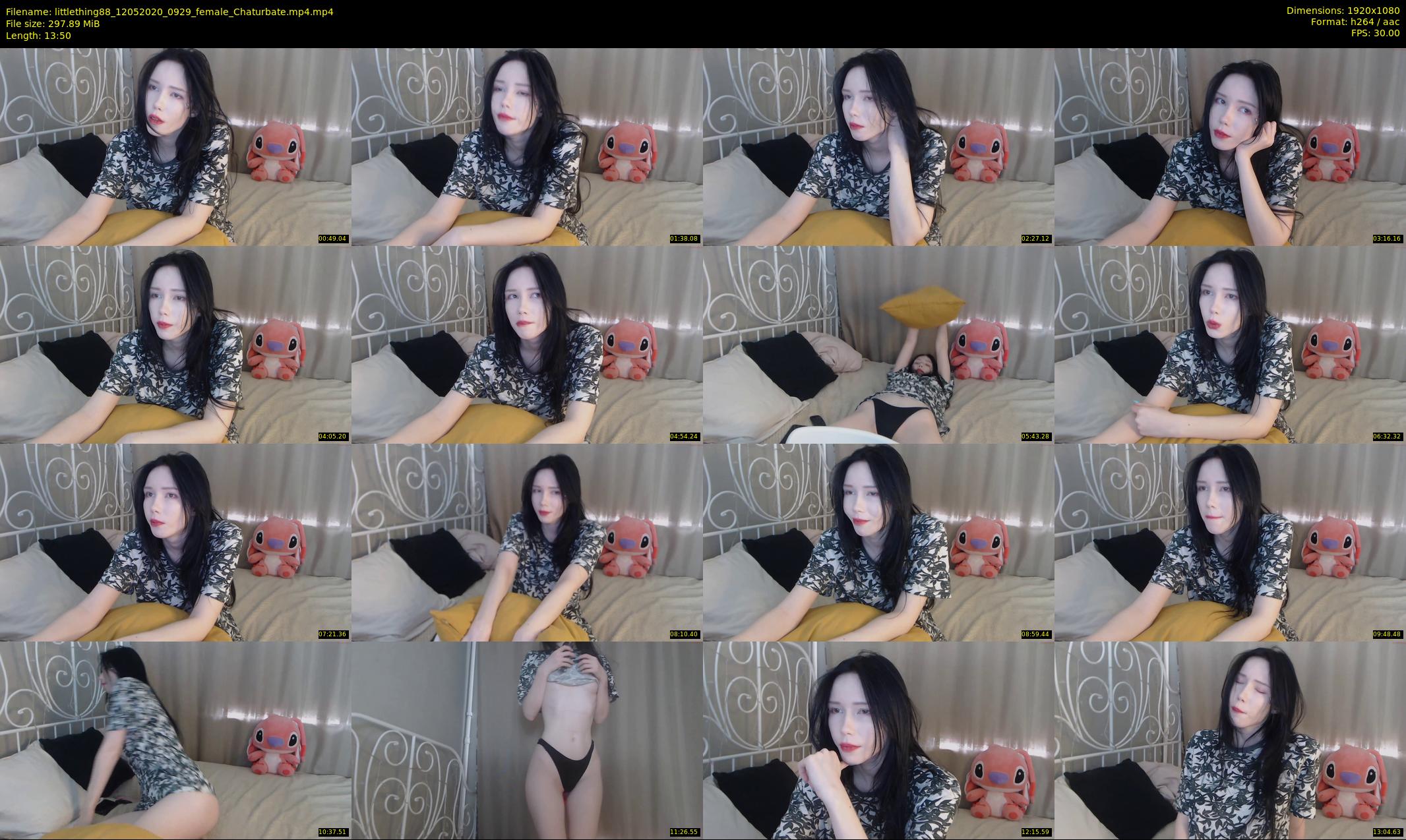 littlething88 — 14 minute Chaturbate female cam show recording, 1080p, May 12, 2020