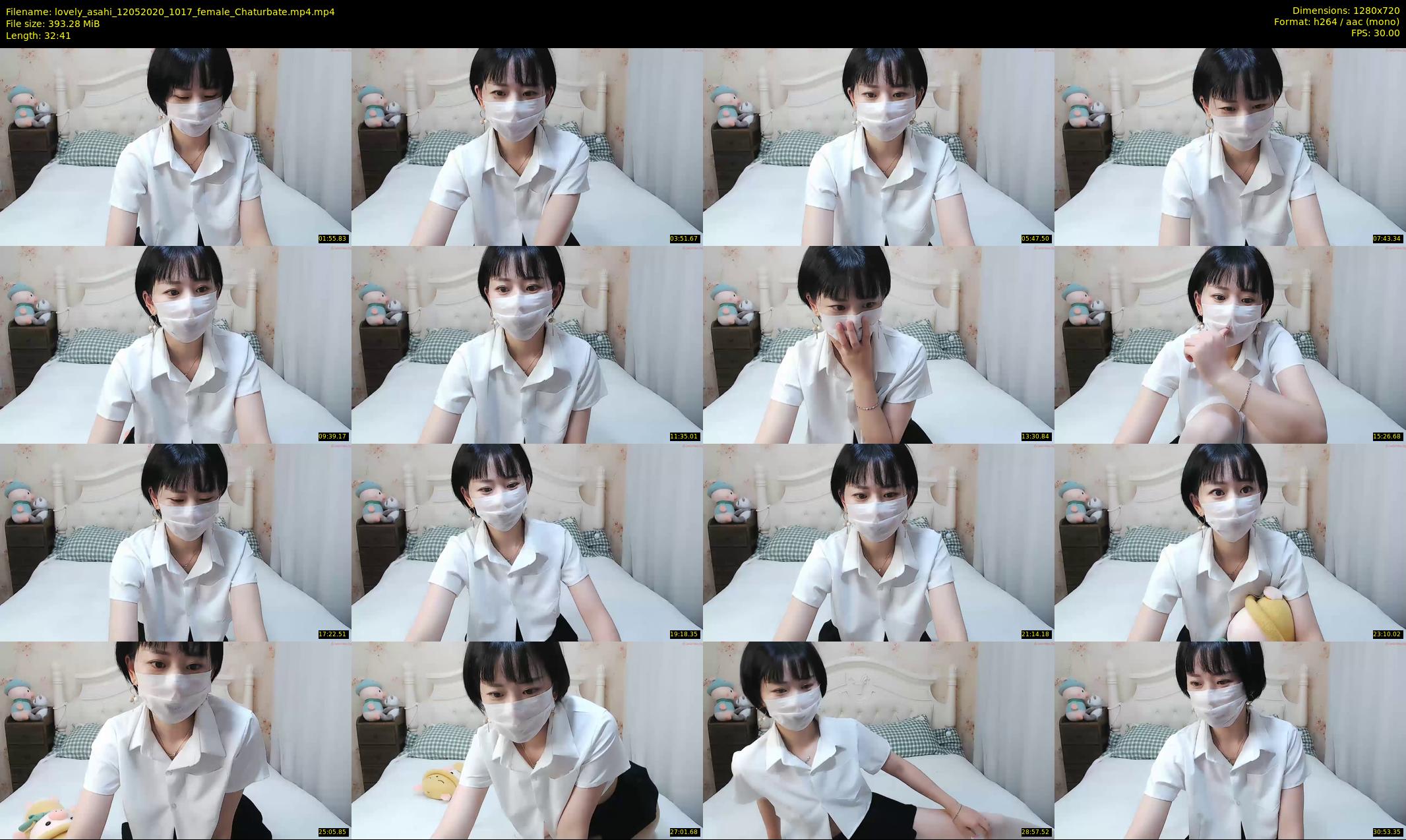 lovely_asahi — 33 minute Chaturbate female cam show recording, 720p, May 12, 2020
