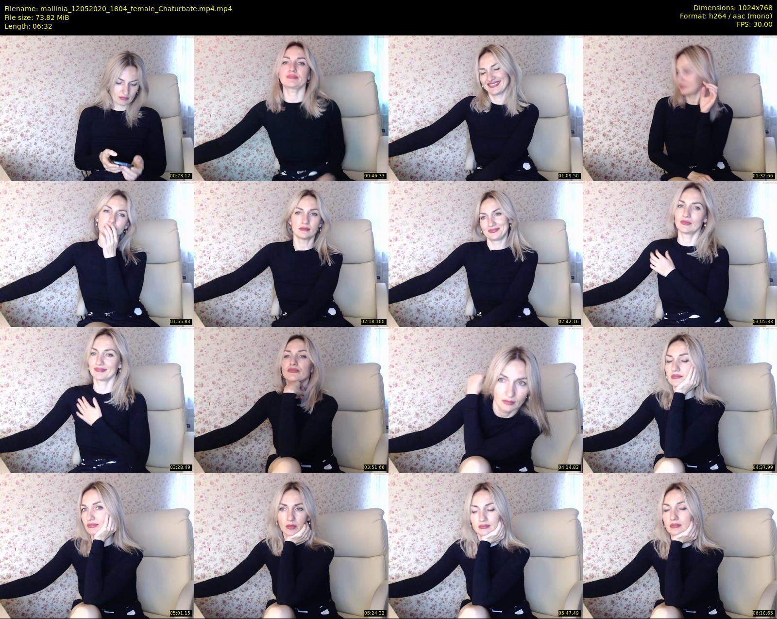 mallinia — 7 minute Chaturbate female cam show recording, 720p, May 12, 2020