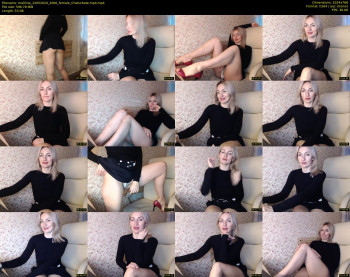 mallinia — 54 minute Chaturbate female cam show recording, 720p, May 12, 2020