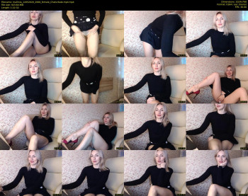 mallinia — 83 minute Chaturbate female cam show recording, 720p, May 12, 2020
