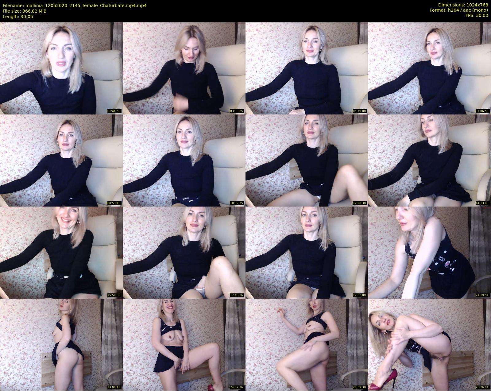 mallinia — 31 minute Chaturbate female cam show recording, 720p, May 12, 2020