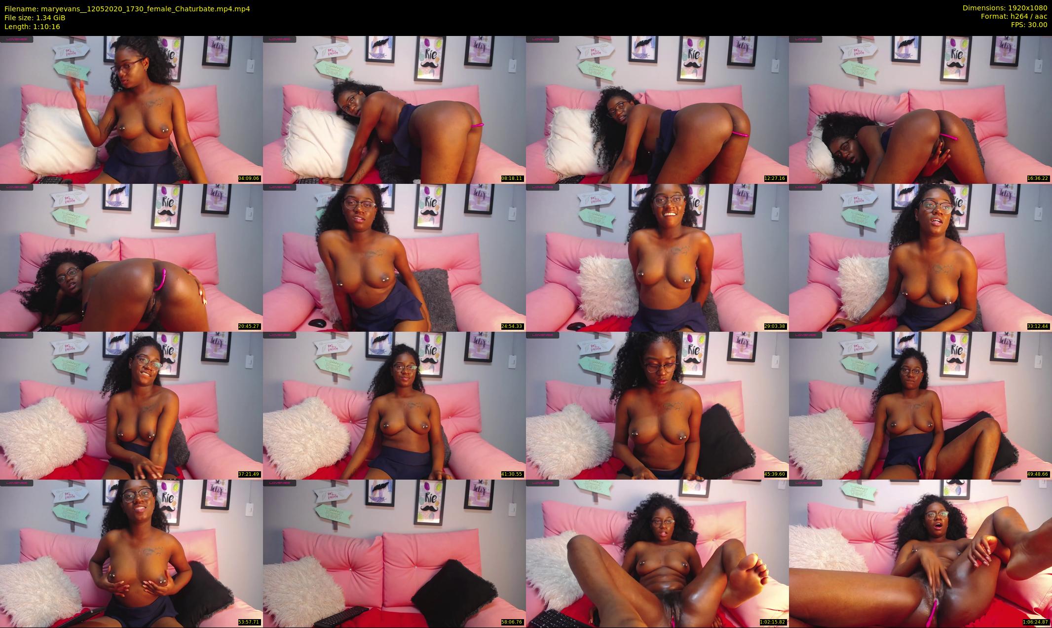 maryevans_ — 71 minute Chaturbate female cam show recording, 1080p, May 12, 2020