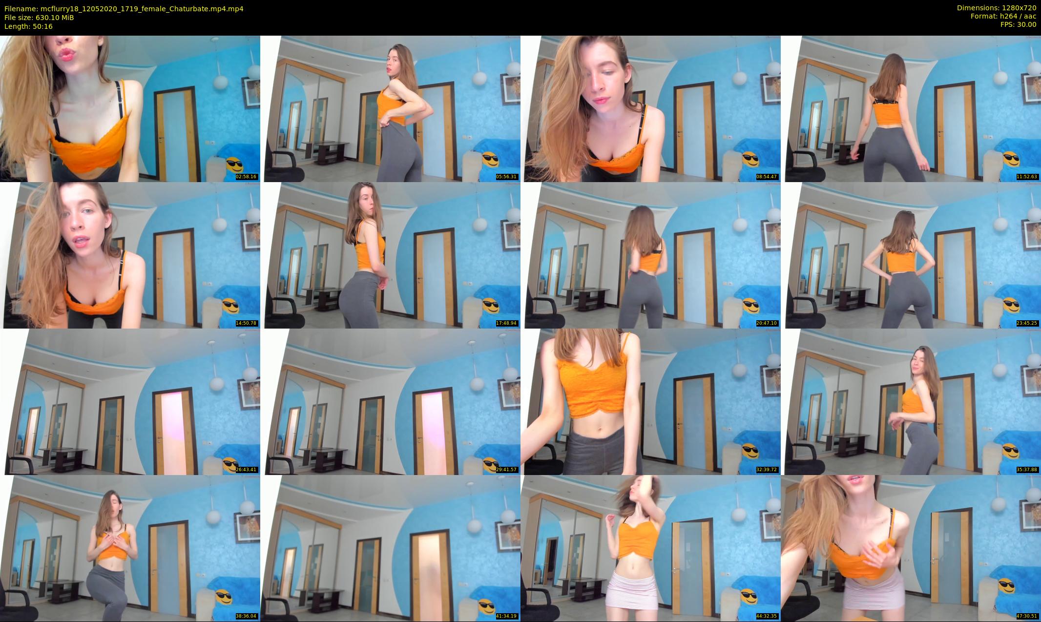 mcflurry18 — 51 minute Chaturbate female cam show recording, 720p, May 12, 2020