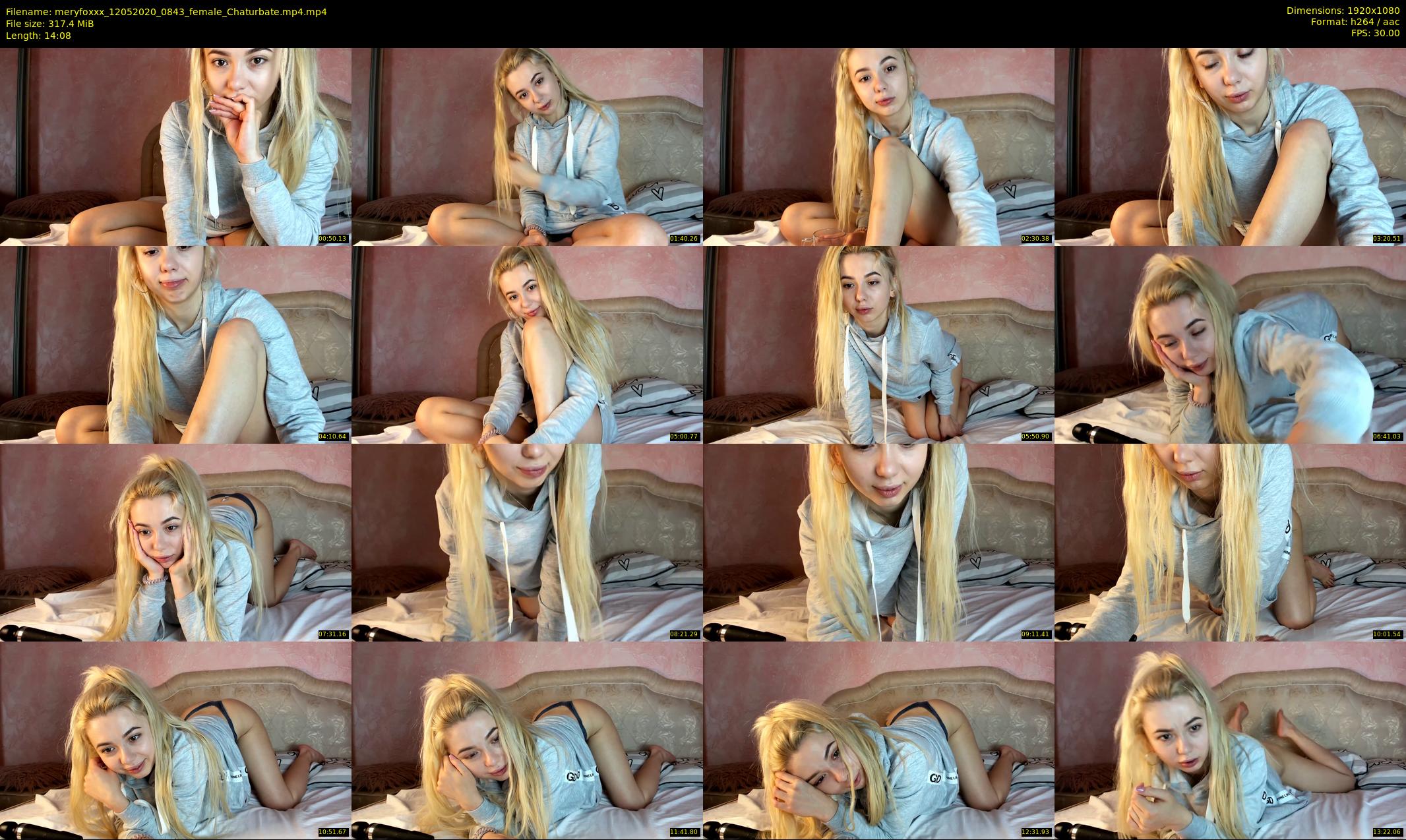 meryfoxxx — 15 minute Chaturbate female cam show recording, 1080p, May 12, 2020