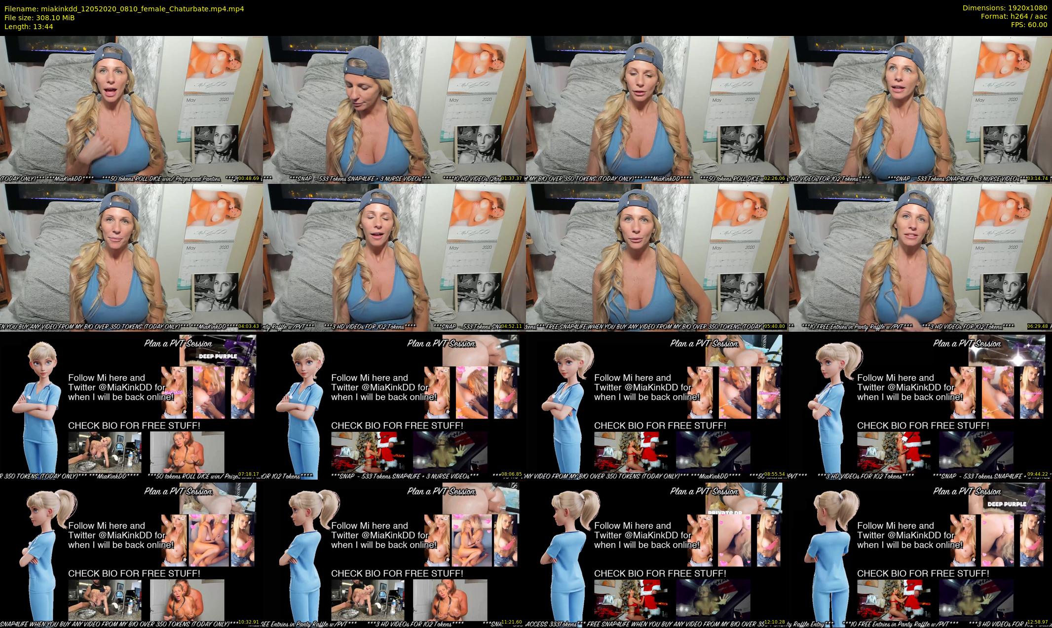 miakinkdd — 14 minute Chaturbate female cam show recording, 1080p, May 12, 2020