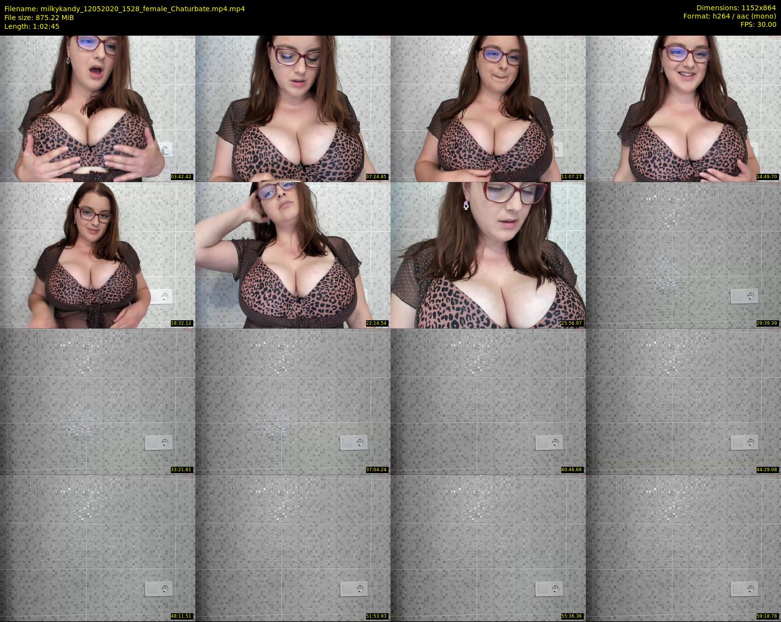 milkykandy — 63 minute Chaturbate female cam show recording, 720p, May 12, 2020