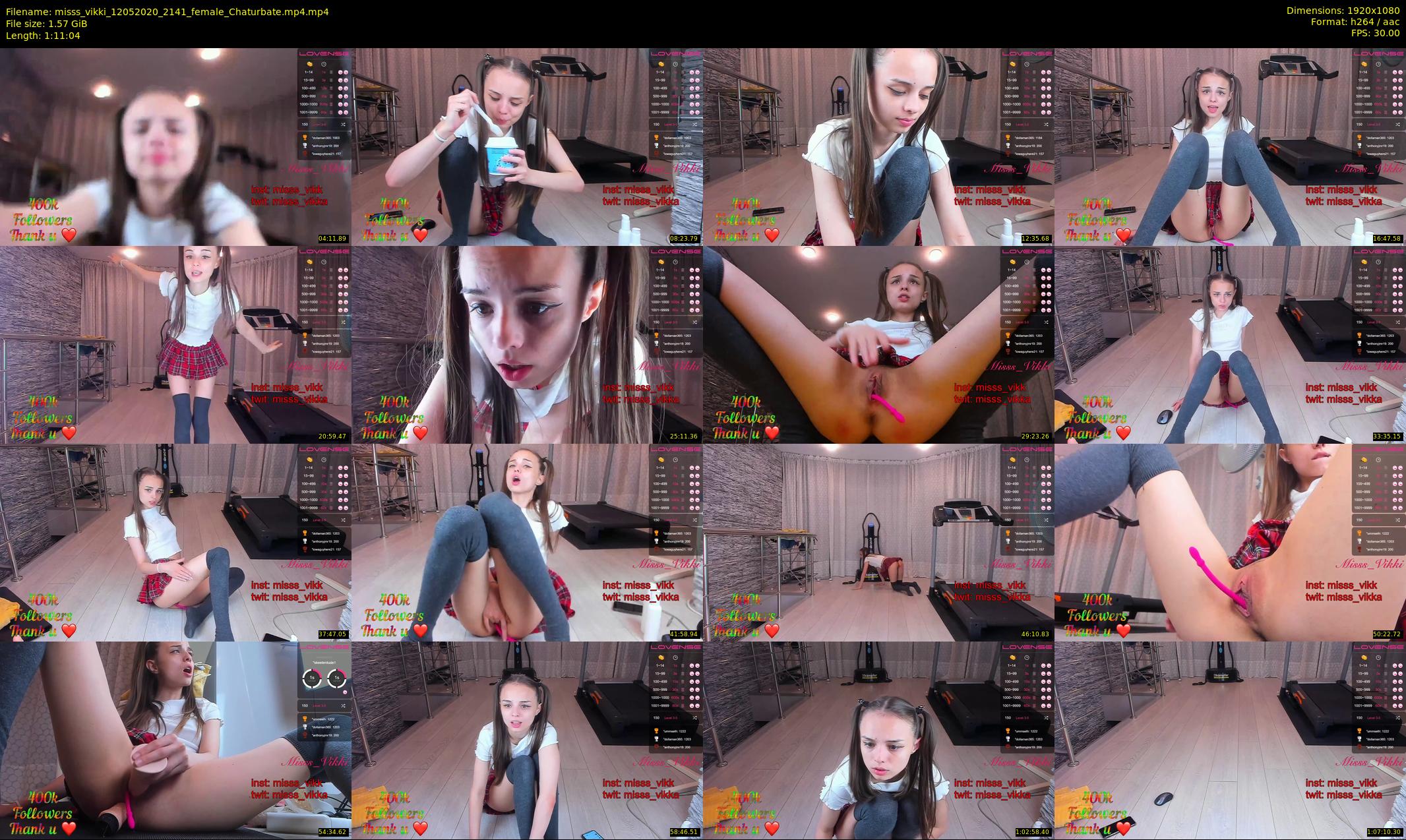 misss_vikki — 72 minute Chaturbate female cam show recording, 1080p, May 12, 2020