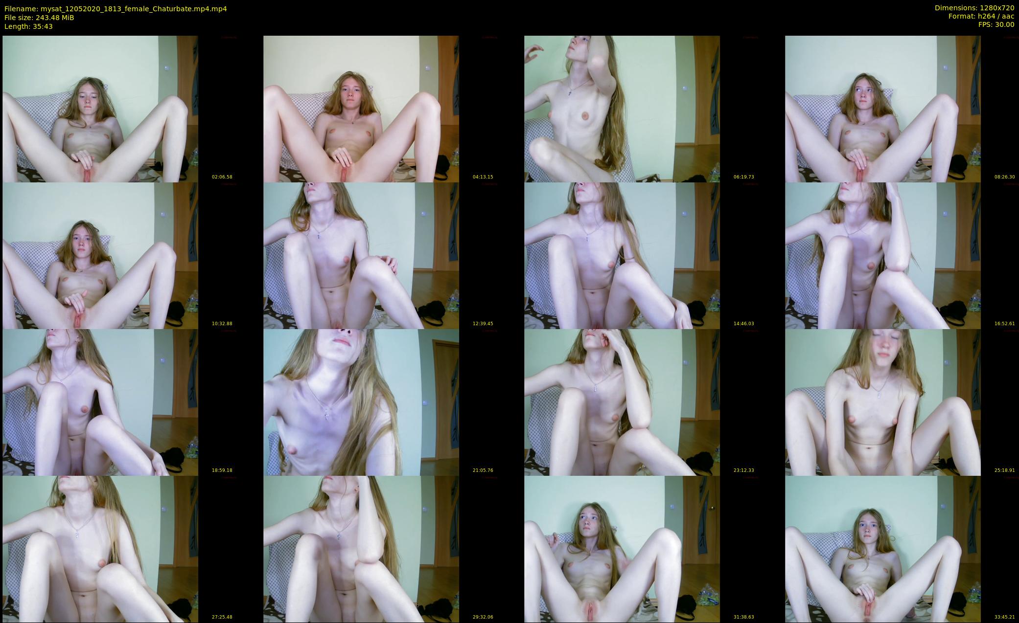 mysat — 36 minute Chaturbate female cam show recording, 720p, May 12, 2020