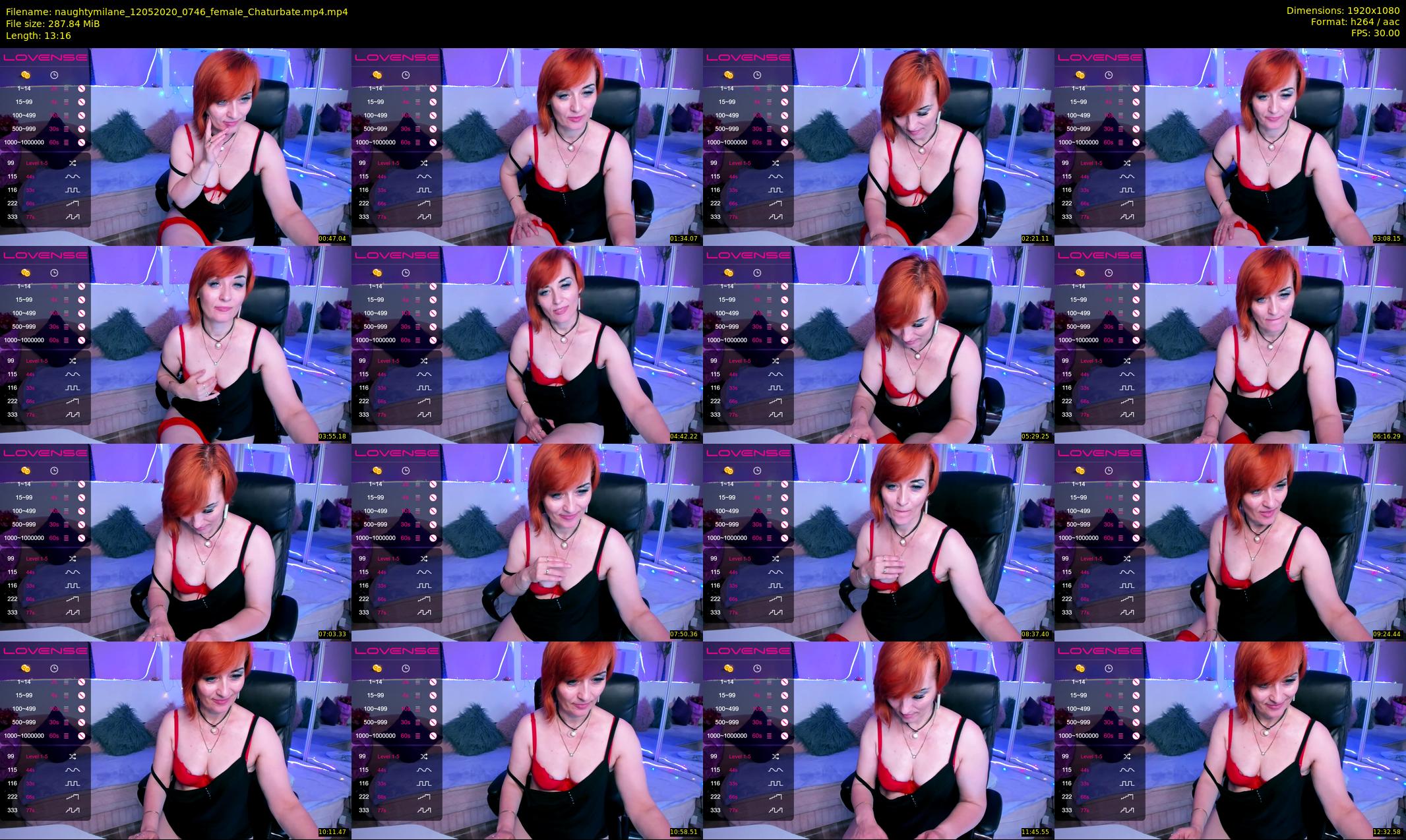 naughtymilane — 14 minute Chaturbate female cam show recording, 1080p, May 12, 2020