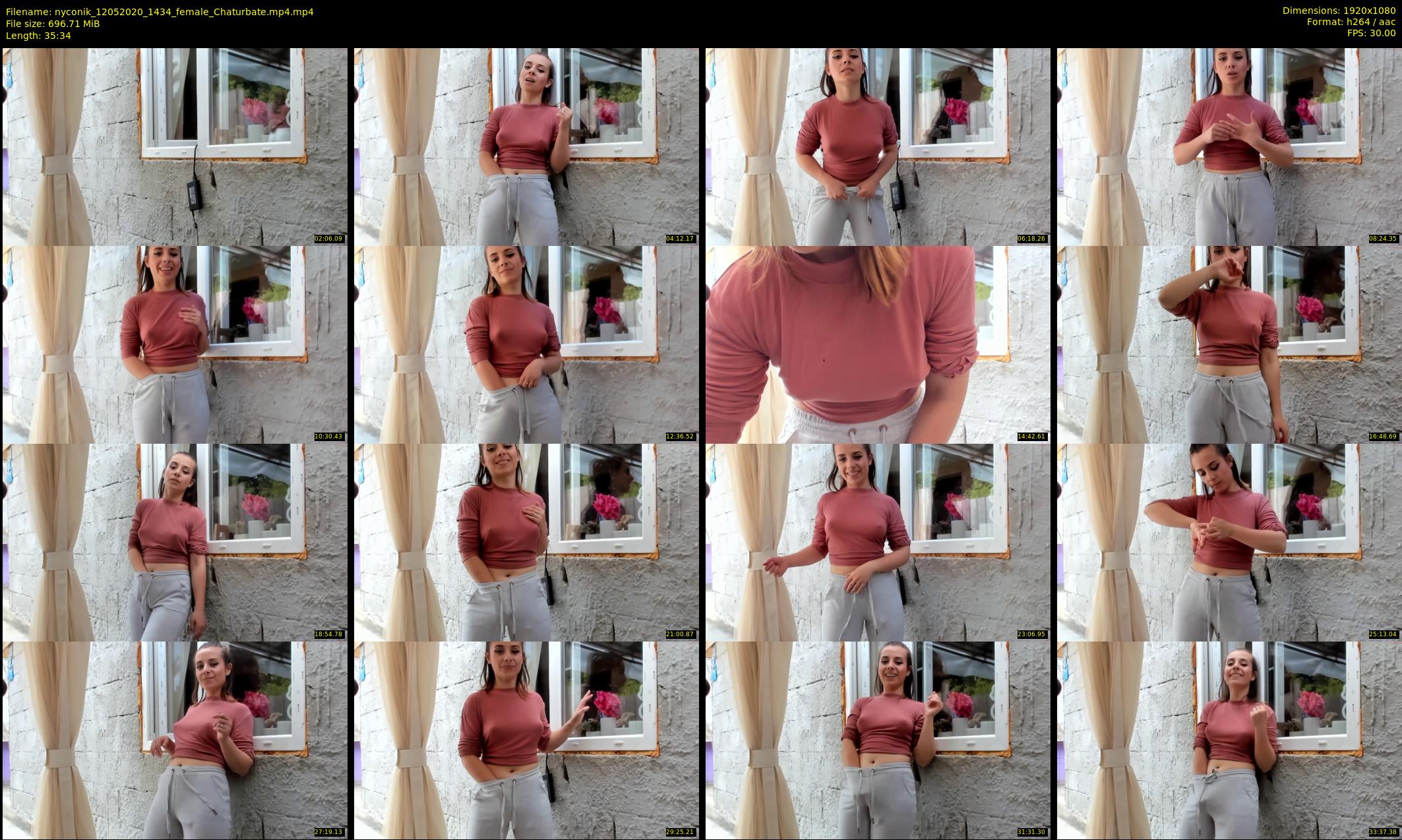 nyconik — 36 minute Chaturbate female cam show recording, 1080p, May 12, 2020