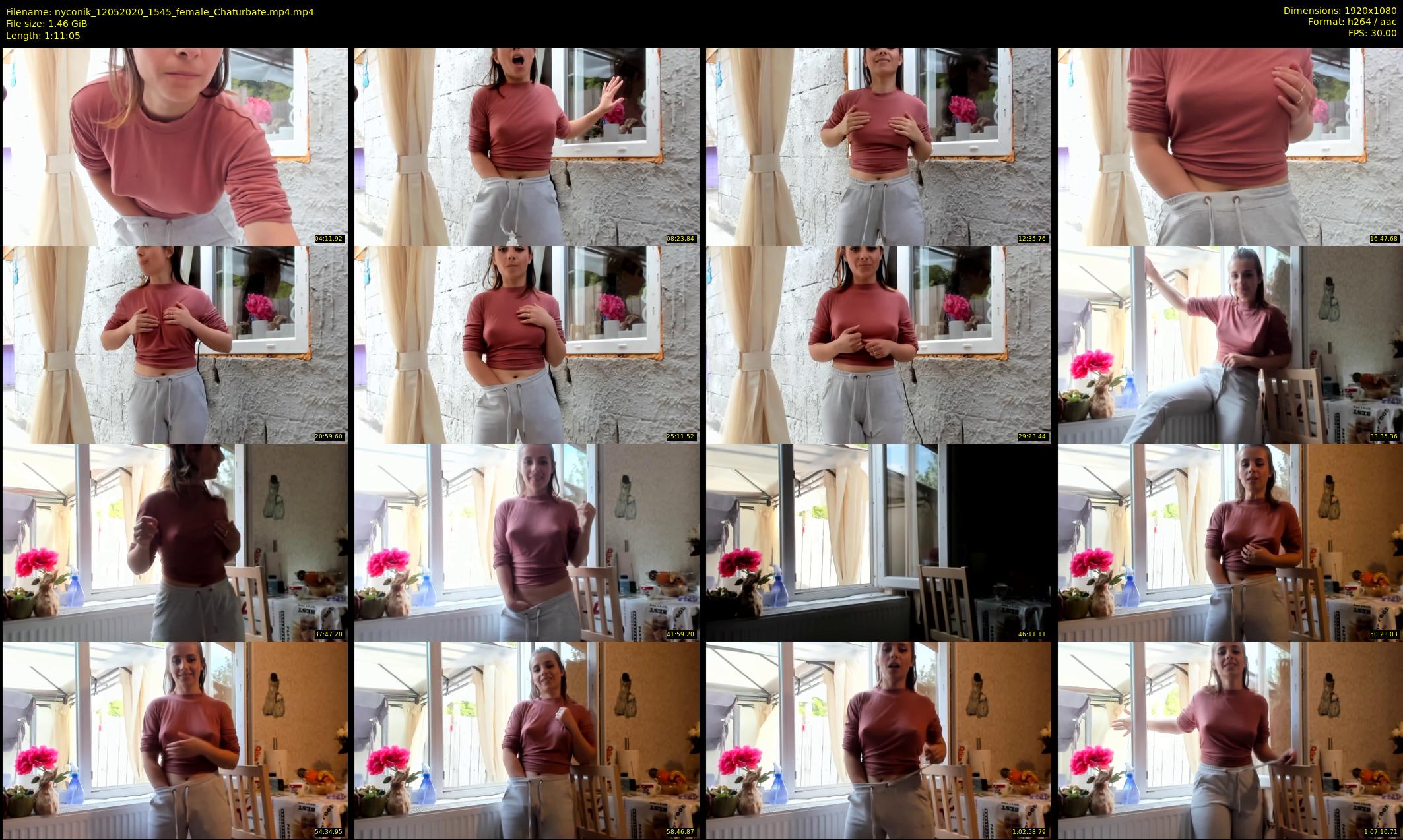 nyconik — 72 minute Chaturbate female cam show recording, 1080p, May 12, 2020