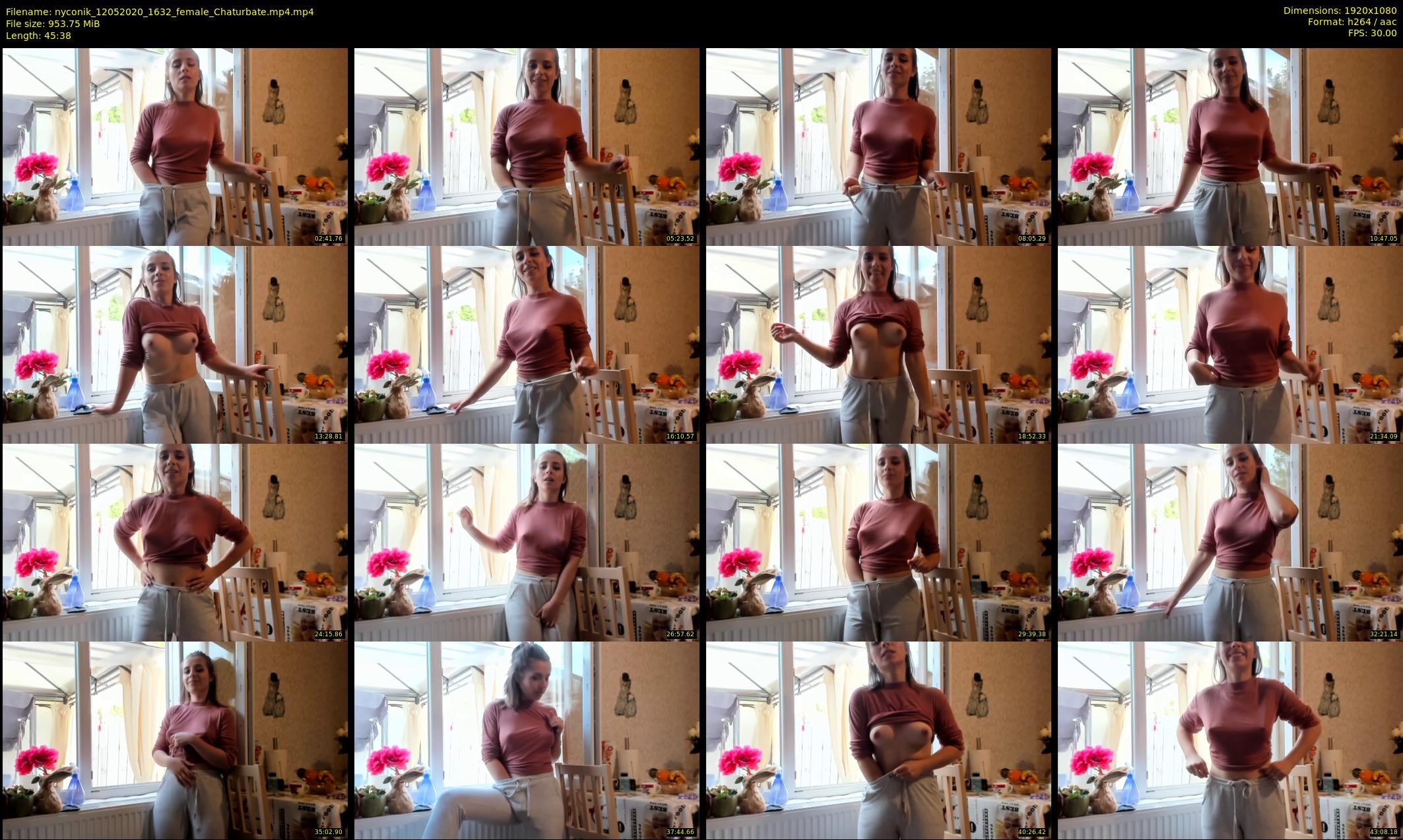 nyconik — 46 minute Chaturbate female cam show recording, 1080p, May 12, 2020