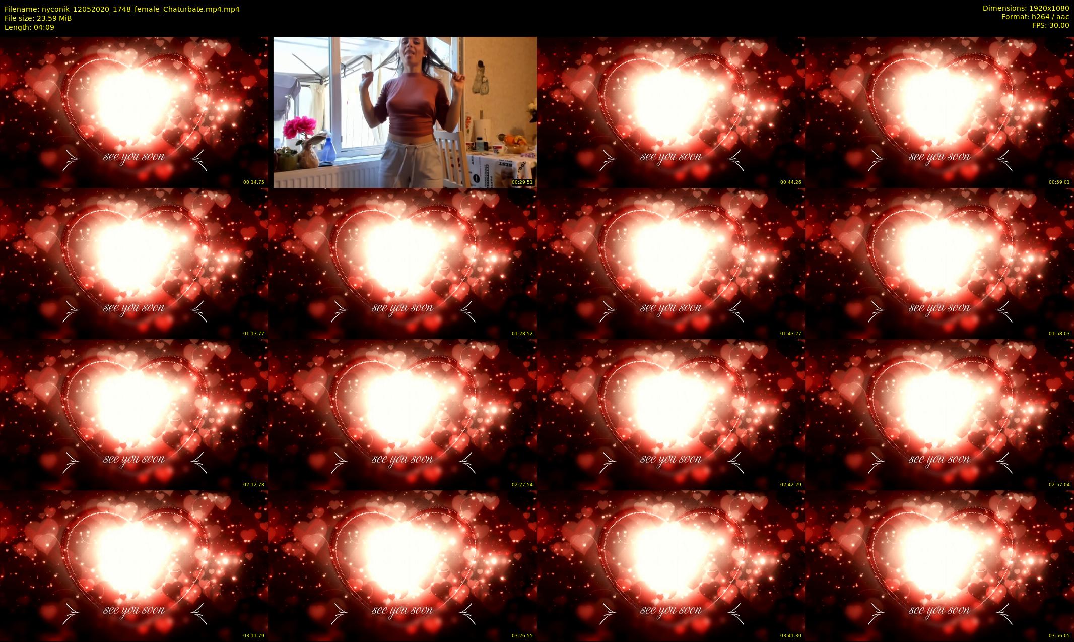nyconik — 5 minute Chaturbate female cam show recording, 1080p, May 12, 2020