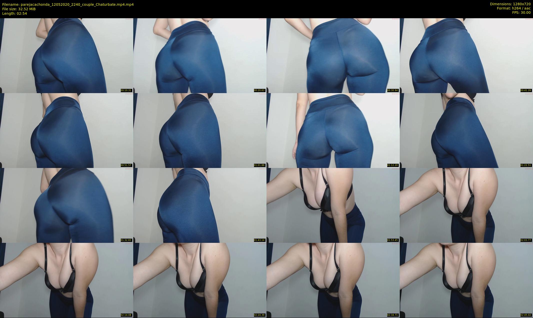 parejacachonda — 3 minute Chaturbate couple cam show recording, 720p, May 12, 2020