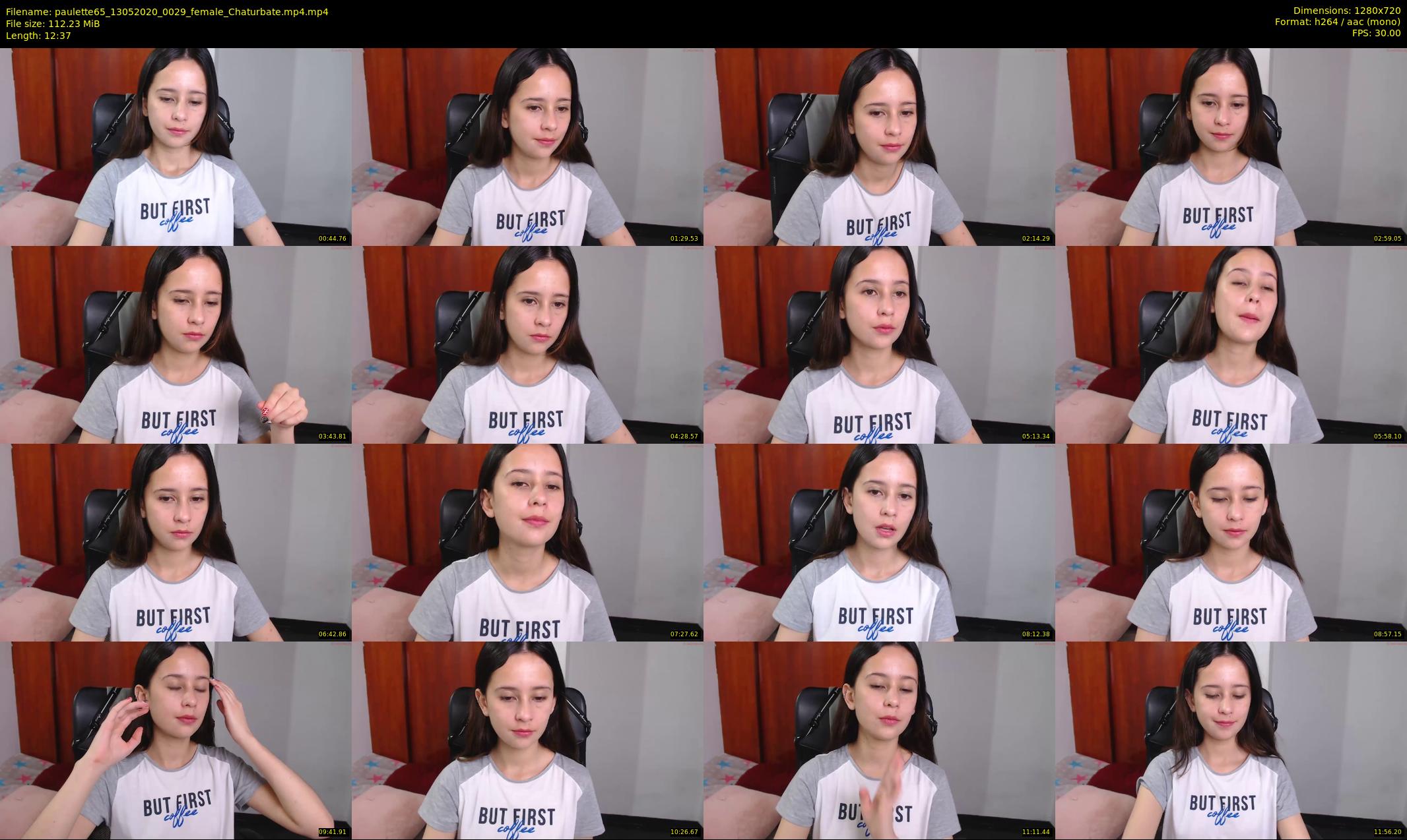 paulette65 — 13 minute Chaturbate female cam show recording, 720p, May 13, 2020