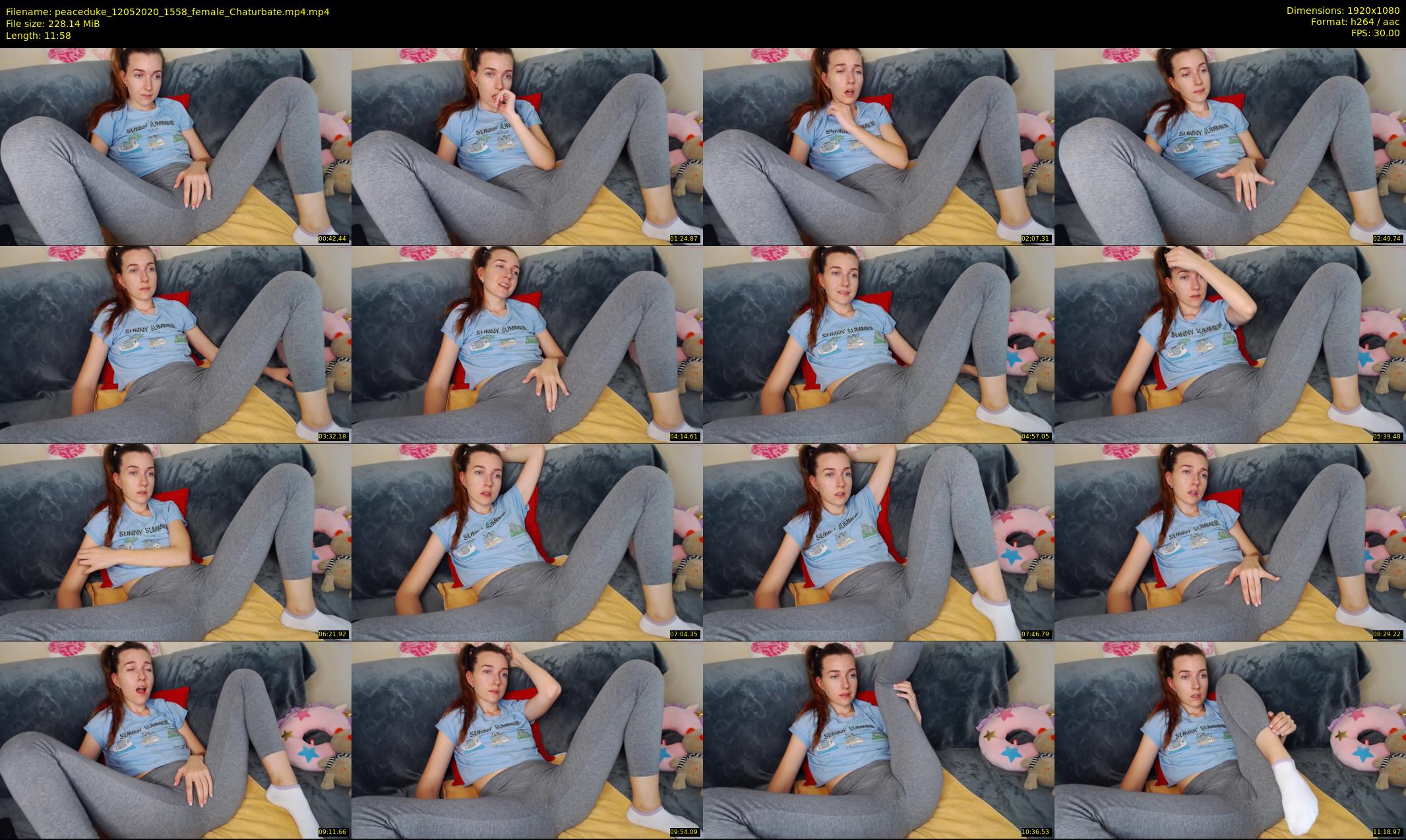 peaceduke — 12 minute Chaturbate female cam show recording, 1080p, May 12, 2020